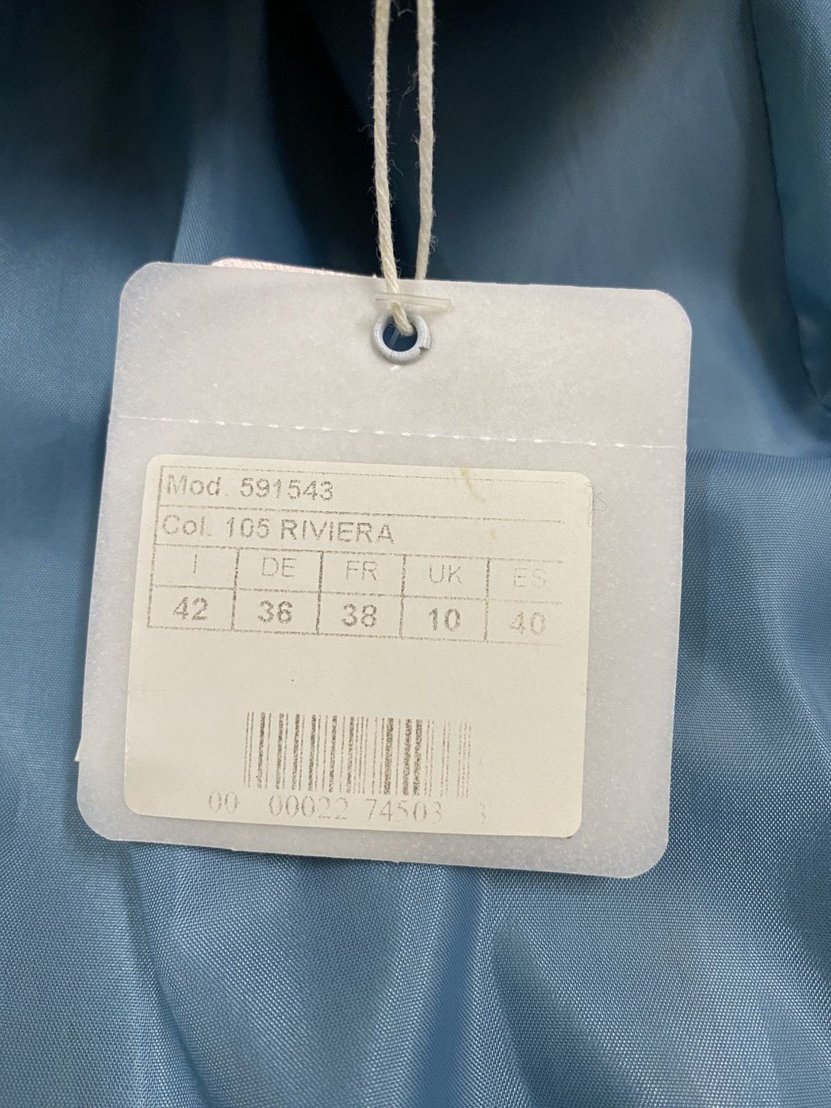 Japanese Brand Ellei Donna Wool Coat Jacket - Riviera Colour Size S / US 4 / IT 40 - 6 Thumbnail