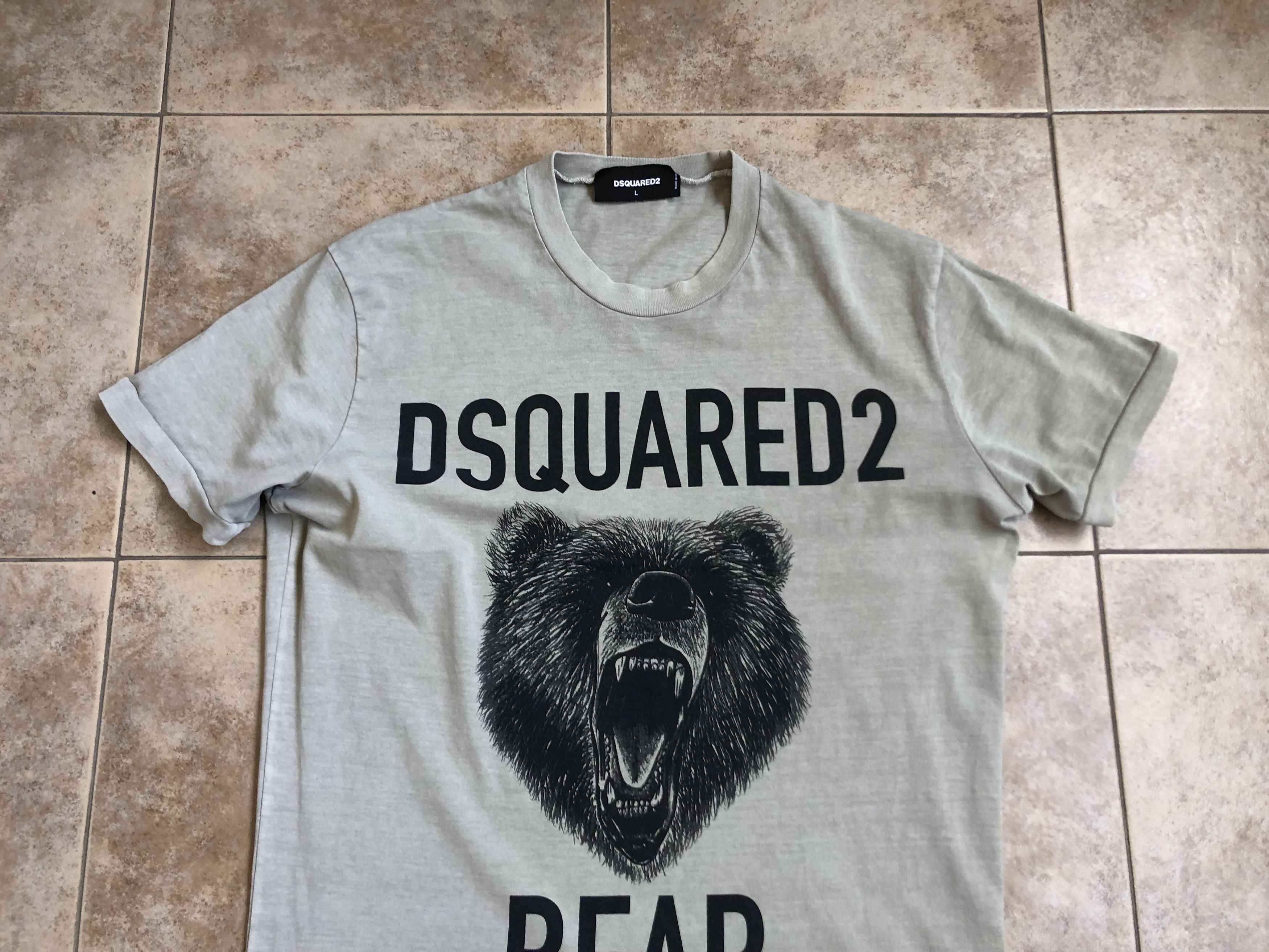 Dsquared2 Dsquared2 Bear Logo T-Shirt Size US L / EU 52-54 / 3 - 4 Thumbnail