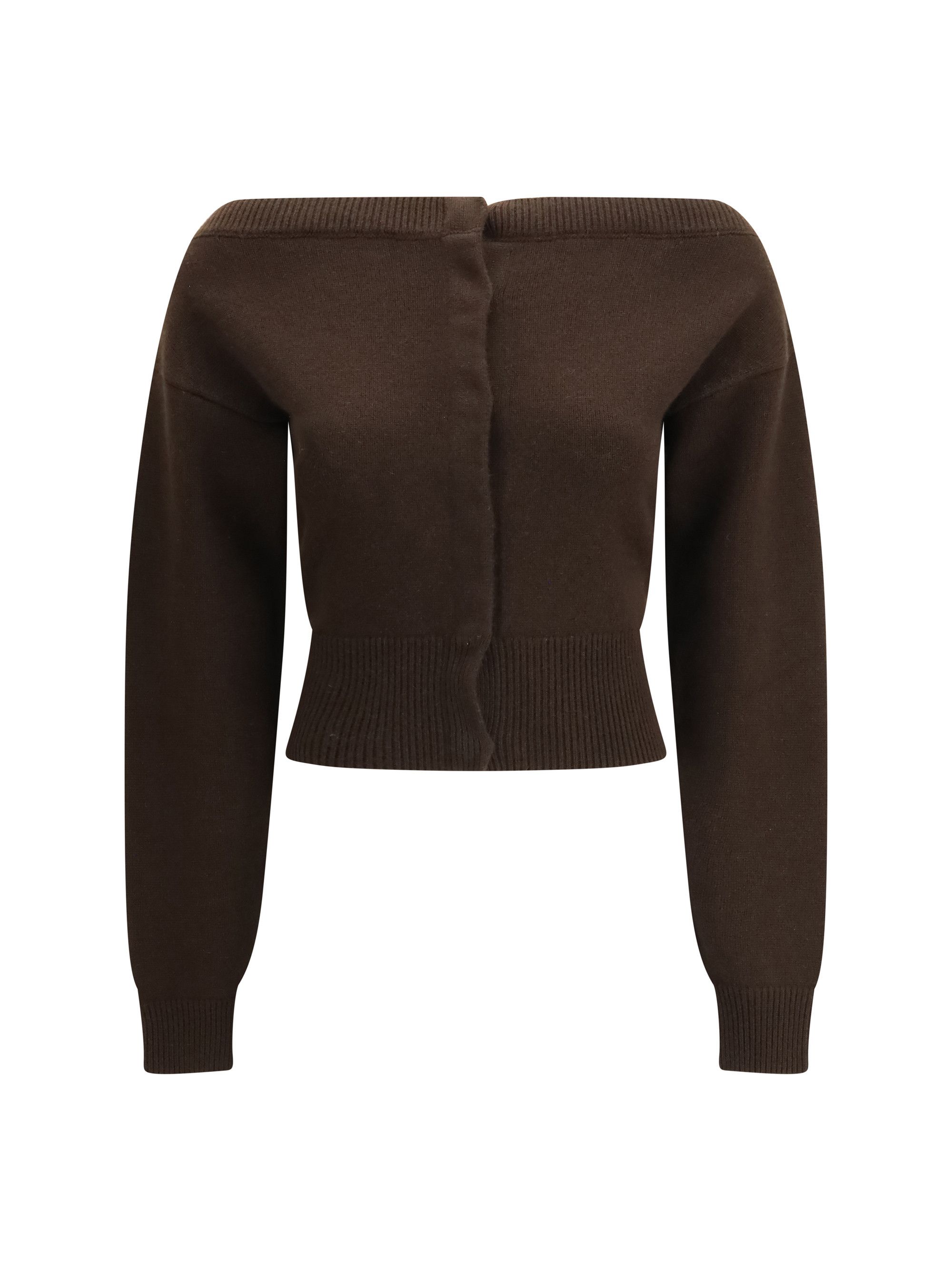 Tom Ford Soft cashmere open-neck shrunken Cardigan Size S / US 4 / IT 40 - 1 Thumbnail