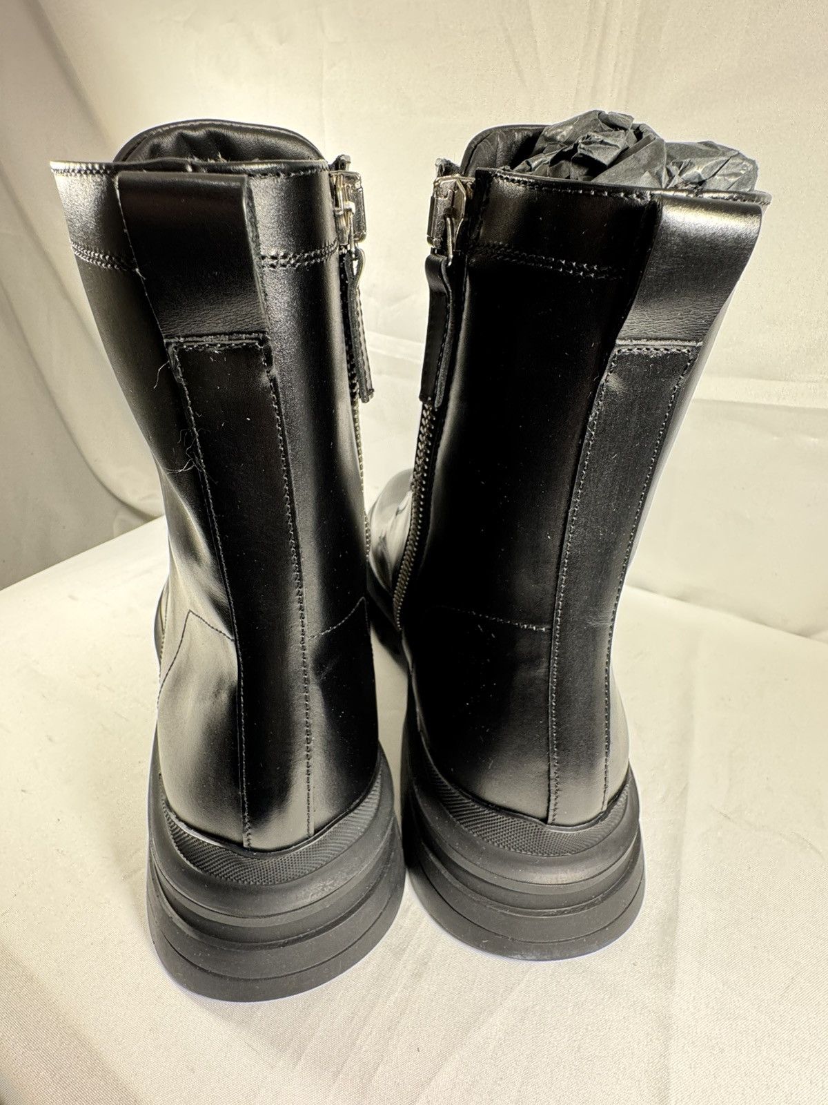 Aquatalia Edmundo Water Repellent Combat Boot M1078 Size US 10.5 / EU 43-44 - 10 Thumbnail