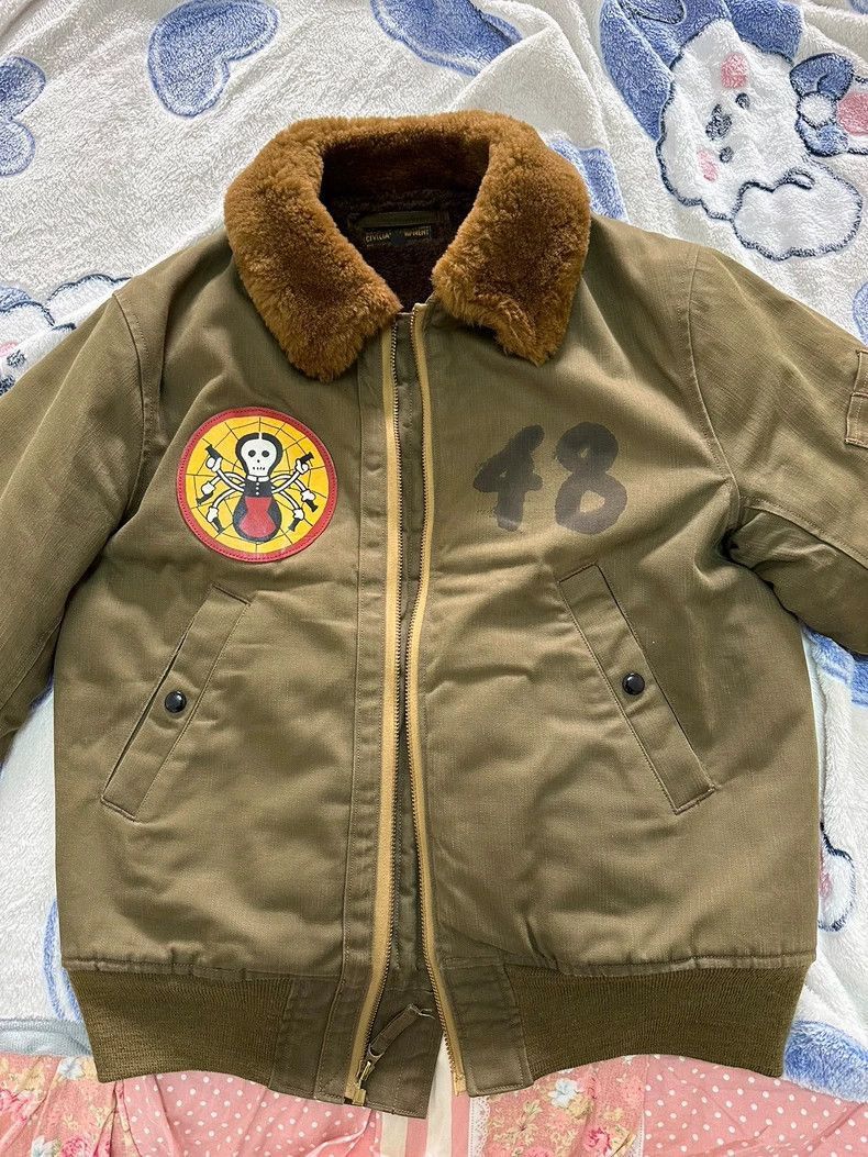 Freewheelers Freewheelers Freewheelers Flight jacket Size US L / EU 52-54 / 3 - 1 Thumbnail