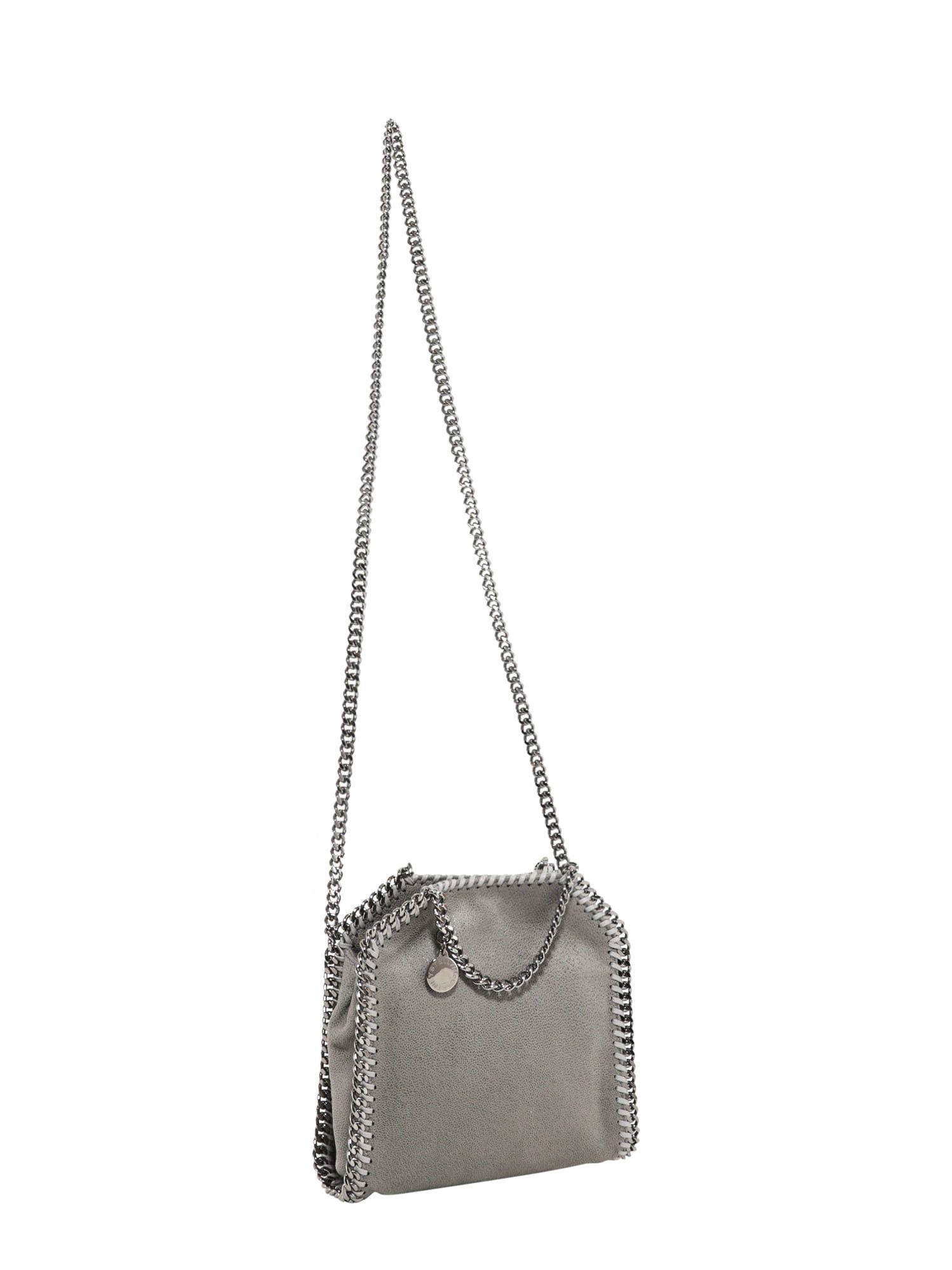 Stella McCartney o1s22i1n1024 Size: OS / Falabella Tiny Handbag in Grey Size ONE SIZE - 3 Thumbnail