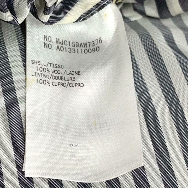 Thom Browne Thom Browne Gray Wool Lapel Blazer Size US XS / EU 42 / 0 - 7 Thumbnail