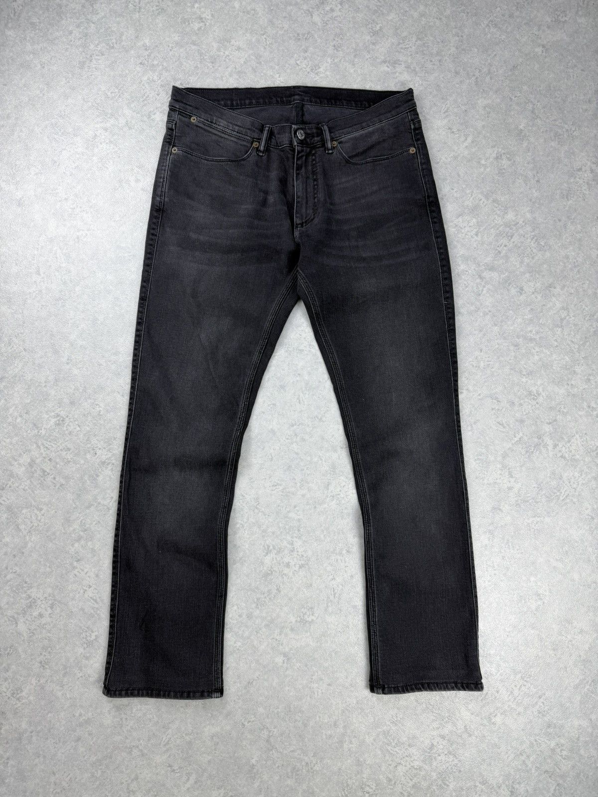 Acne Studios Acne Studios Max Used Black Denim Pants Size 32x32 Size US 32 / EU 48 - 1 Thumbnail