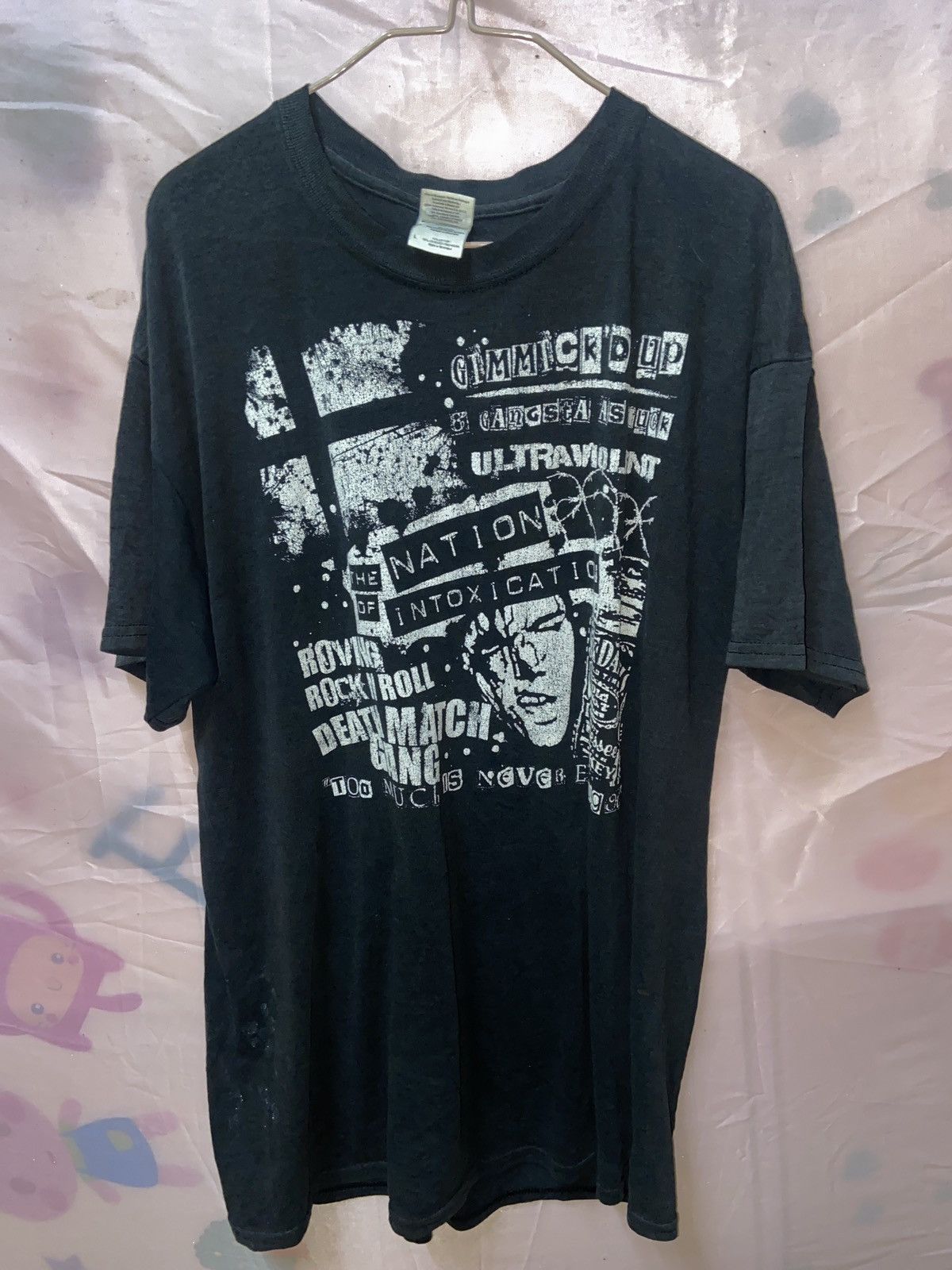 Vintage Vintage band rock 90s black Size US L / EU 52-54 / 3 - 6 Thumbnail
