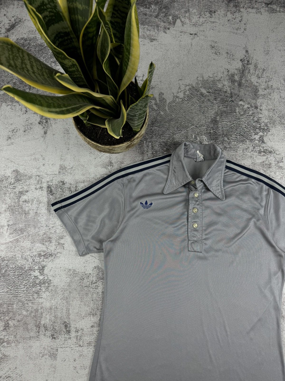 Adidas Adidas Ventex Made in France 70S - 80S Jersey T Shirt Tee Size US S / EU 44-46 / 1 - 4 Thumbnail