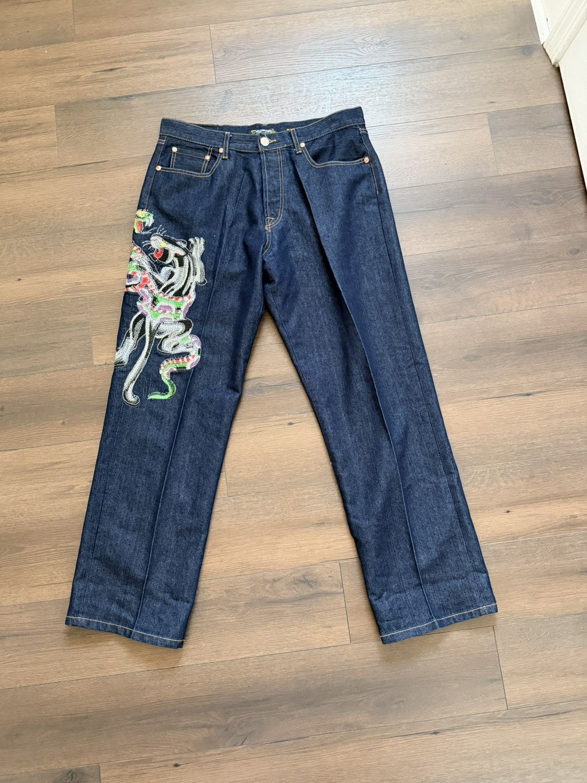 Ed Hardy RARE ED HARDY DENIM Size US 38 / EU 54 - 3 Thumbnail