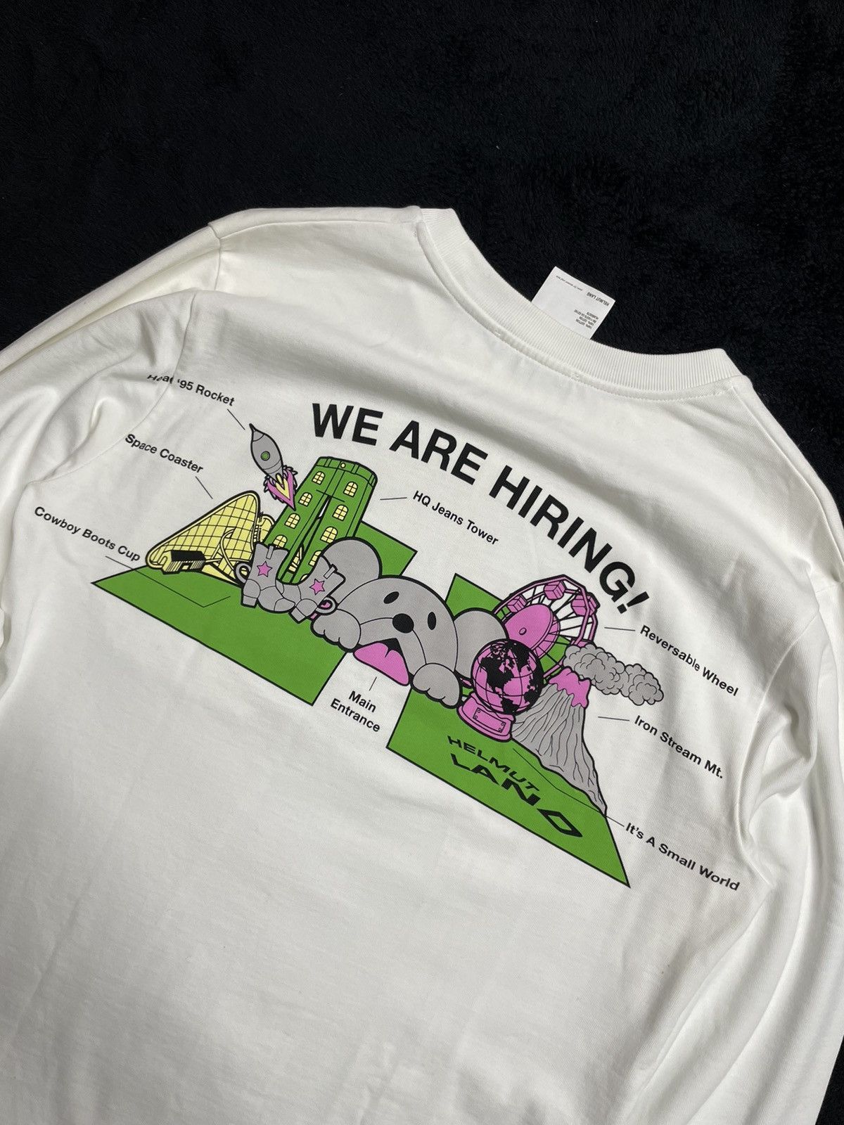 Helmut Lang Helmut Lang Longsleeve „helmut land“ y2k Size L Size US L / EU 52-54 / 3 - 4 Thumbnail