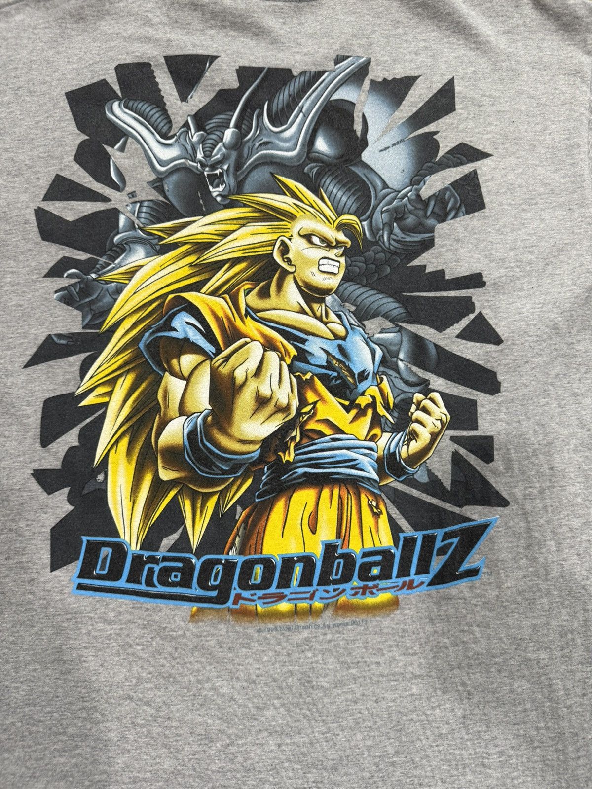 Anime Vintage 1991 Japanese Anime Dragon Ball Z Goku Super Saiya Size US L / EU 52-54 / 3 - 4 Thumbnail