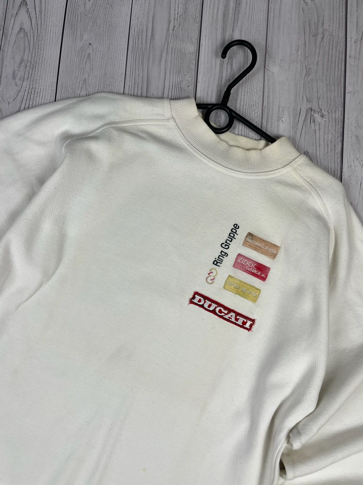 Vintage Vintage Suzuki sweatshirt racing size L logo Size US L / EU 52-54 / 3 - 2 Thumbnail