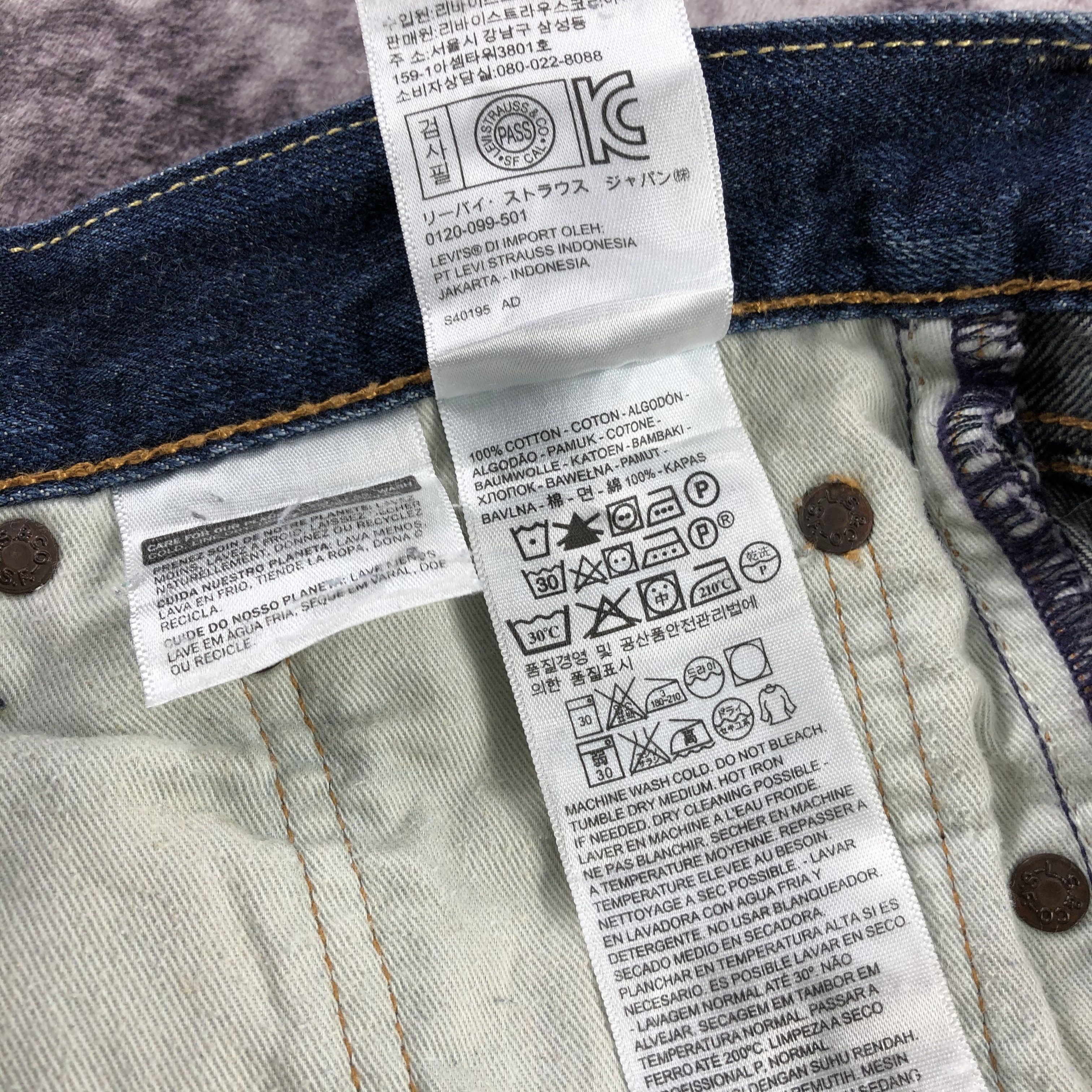 Levi's × Vintage Vintage Blue Wash Levis 503 Jeans-JM2803 Size US 36 / EU 52 - 12 Thumbnail