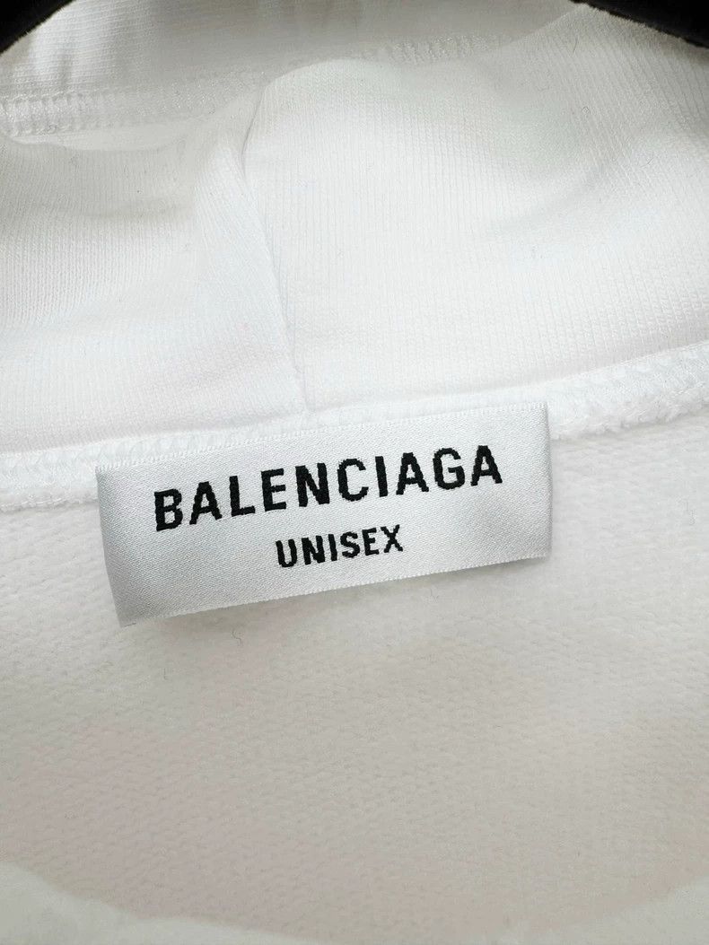 Balenciaga Balenciaga Hoodie with Green Digital Print-2505 Size XL / US 12-14 / IT 48-50 - 2 Thumbnail