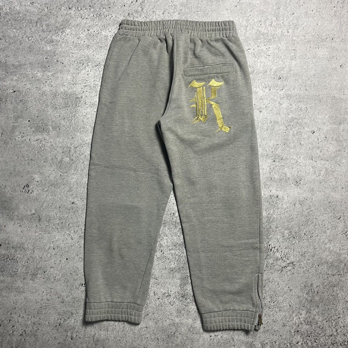 Karl Kani × Vintage Karl Kani Vintage embroidery sweatpants L 00s skate baggy Size US 34 / EU 50 - 2 Thumbnail