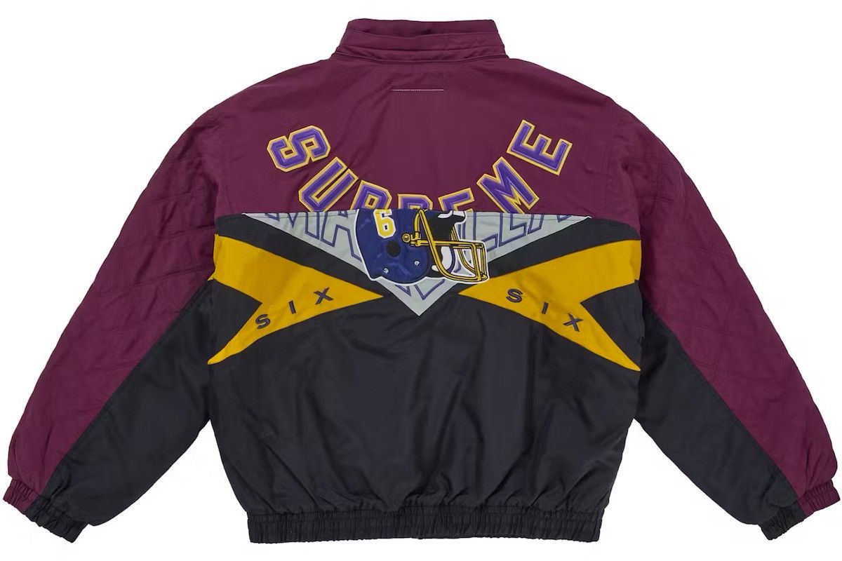 Maison Margiela × Supreme Supeme MM6 Maison Margiela Split Stadium Jacket Size US XL / EU 56 / 4 - 5 Thumbnail