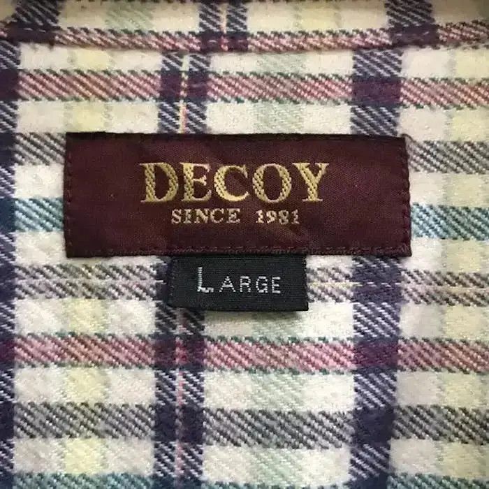 Flannel Vintage Decoy Plaid Tartan Flannel Shirt Size US L / EU 52-54 / 3 - 4 Thumbnail