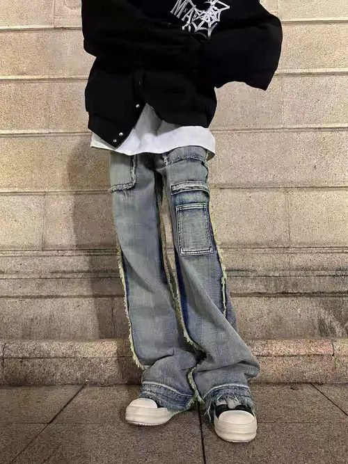 Japanese Brand nezawa x Yura Blue High Street Vintage Casual Jeans Size US 32 / EU 48 - 7 Thumbnail
