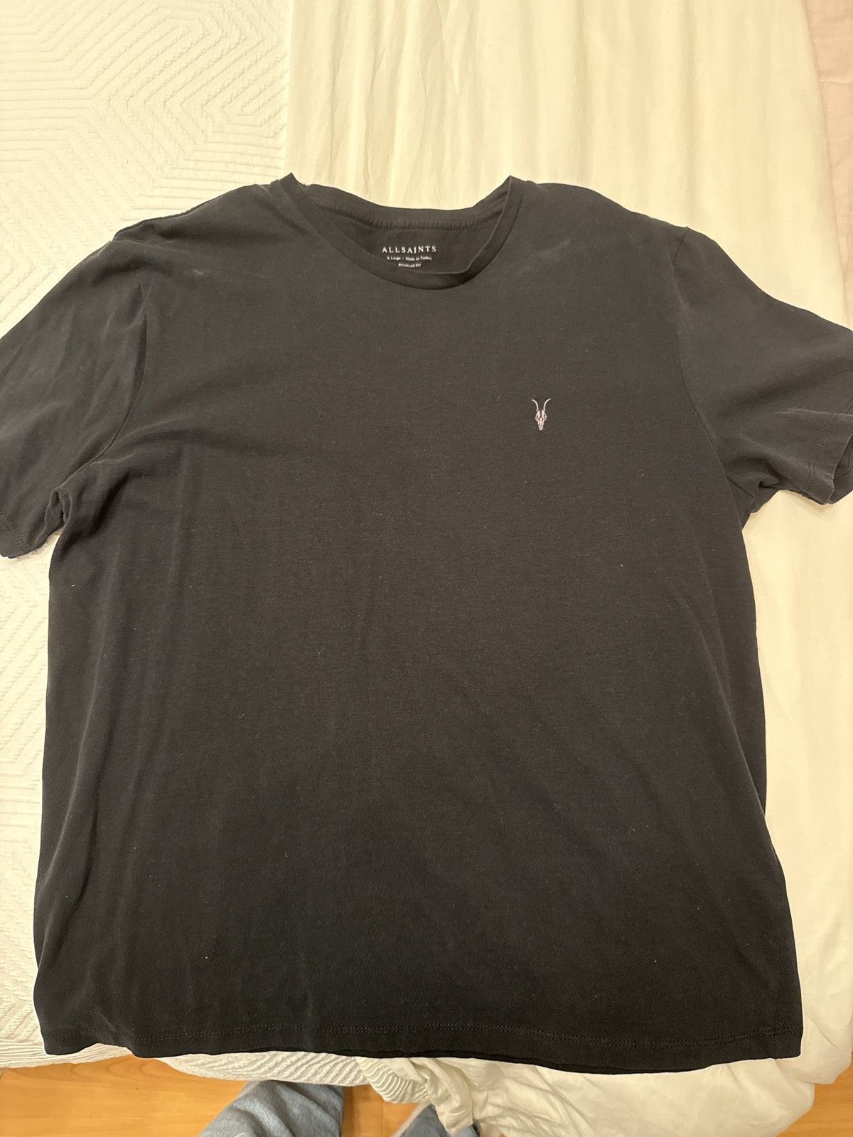 Allsaints ALLSAINTS Men’s Black T Shirt Size US XL / EU 56 / 4 - 1 Thumbnail