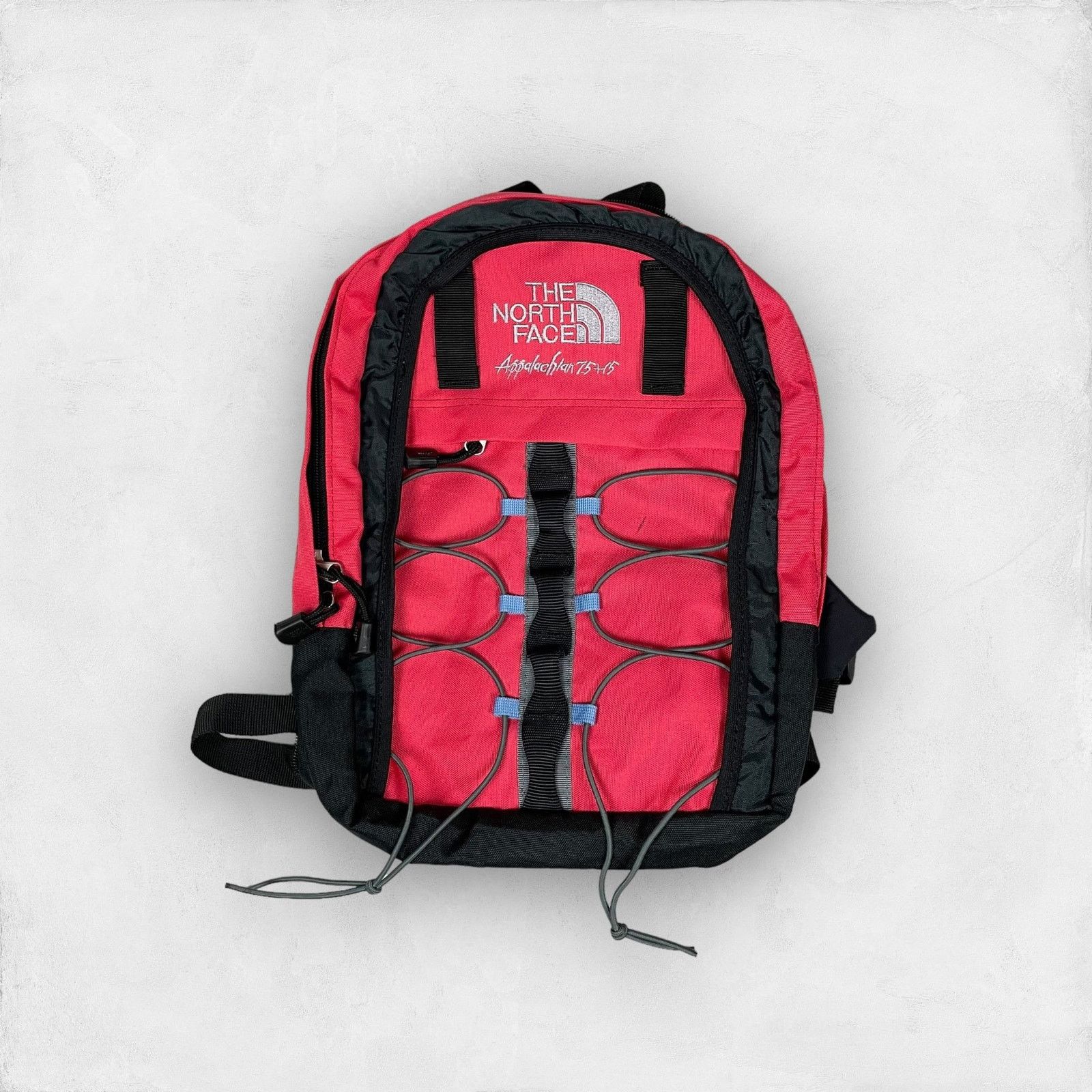 The North Face  Vintage The North Face Unisex Pink Black Adjustable Strap  Backpack | Grailed