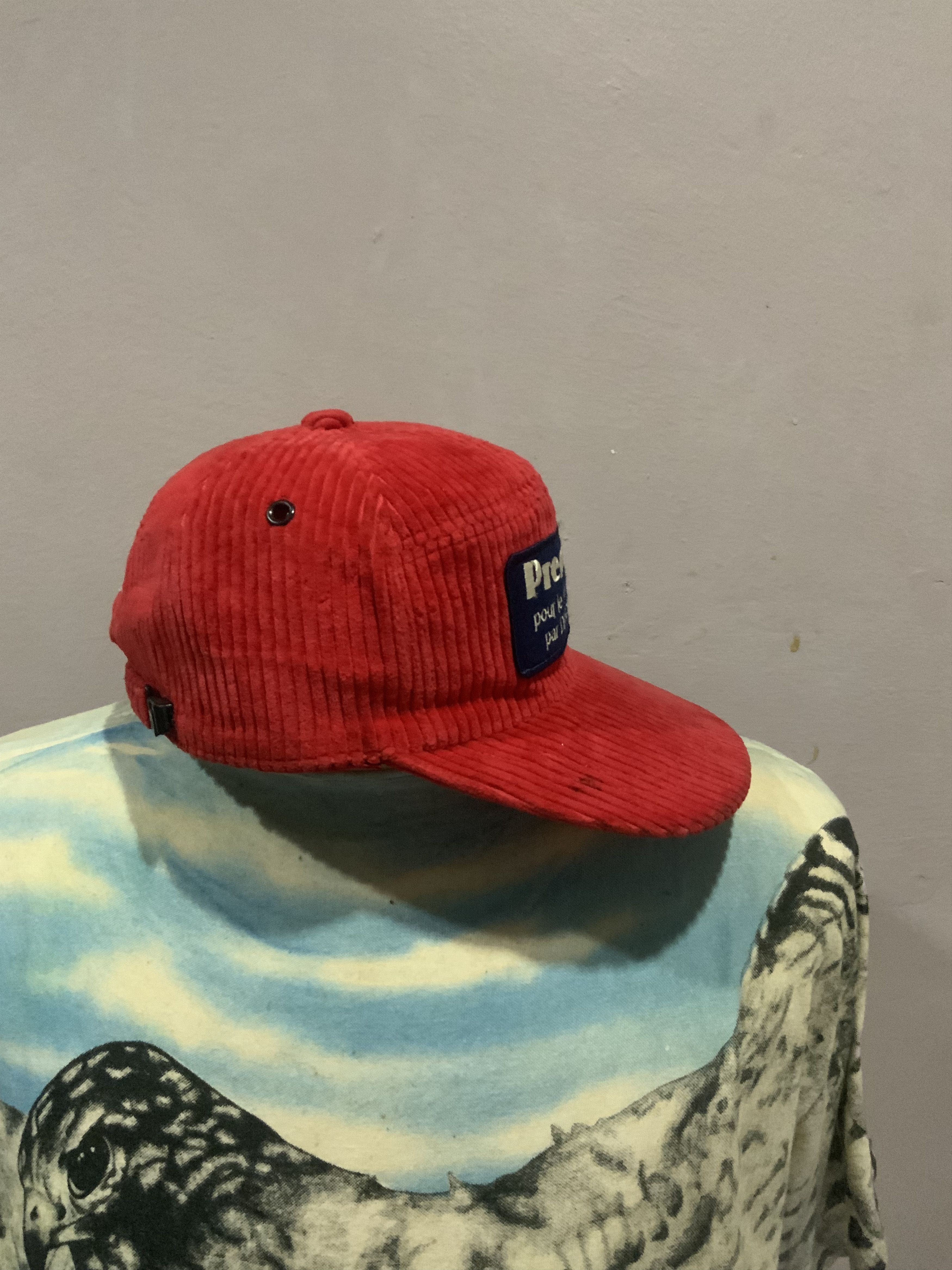 Japanese Brand Vintage Descente Premier Coduroy With Earflaps Size ONE SIZE - 2 Thumbnail