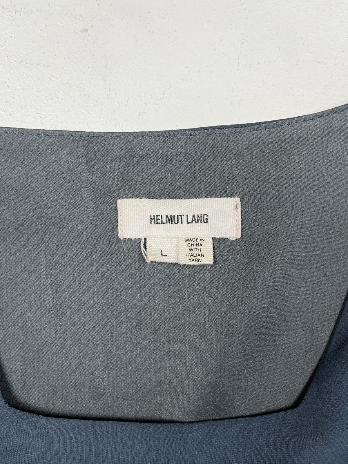 Helmut Lang Helmut Lang Asymmetric Drape Layer Dress Size L / US 10 / IT 46 - 7 Thumbnail