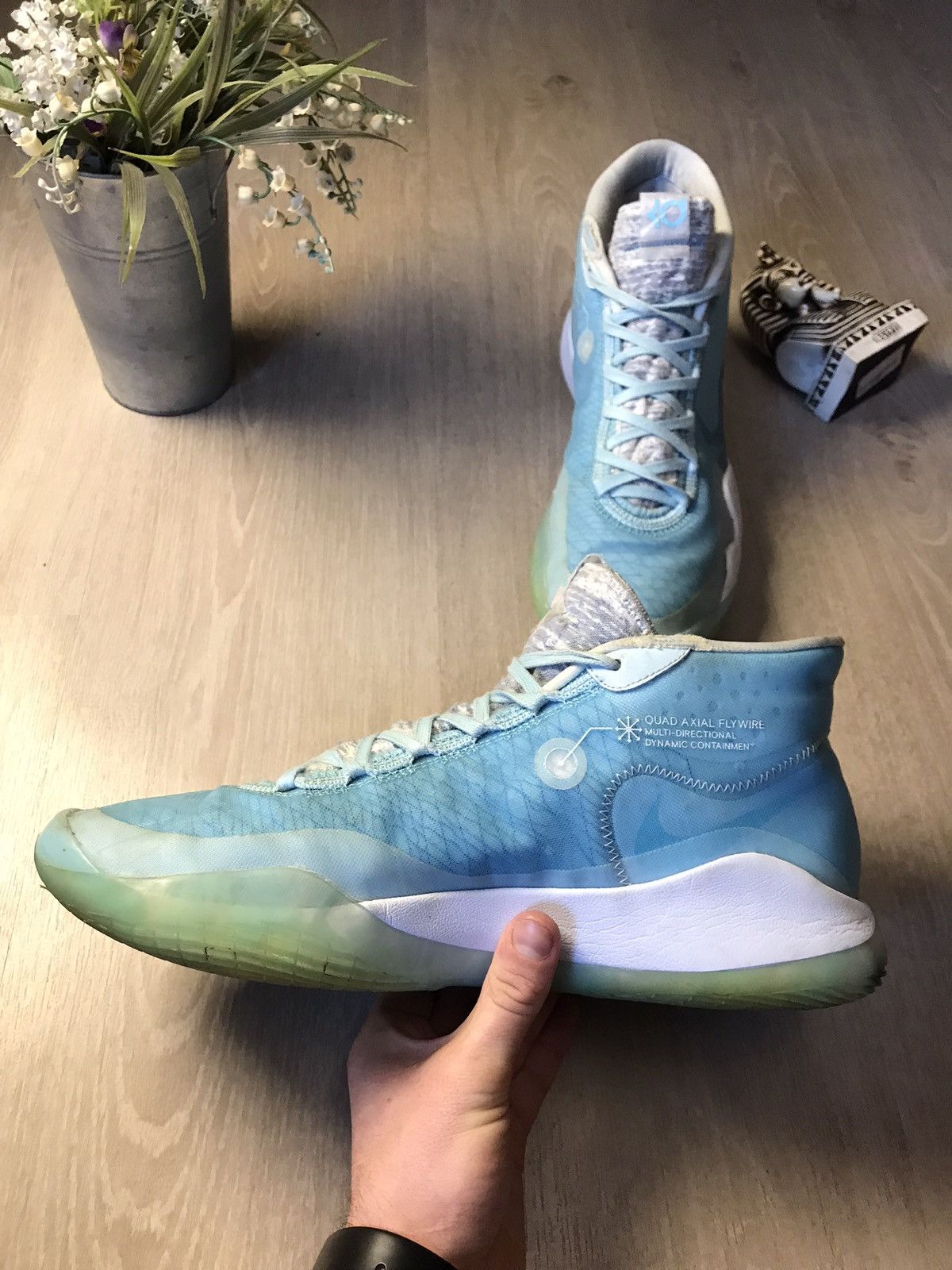 Nike Nike KD 12 Blue Gaze size 12 Size US 12 / EU 45 - 9 Thumbnail