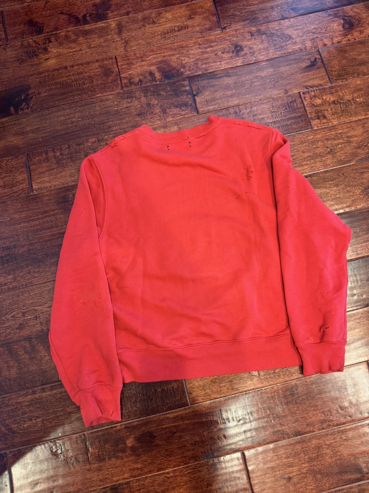 Amiri Amiri Rodeo Drive Crewneck Red Medium Size US M / EU 48-50 / 2 - 3 Thumbnail