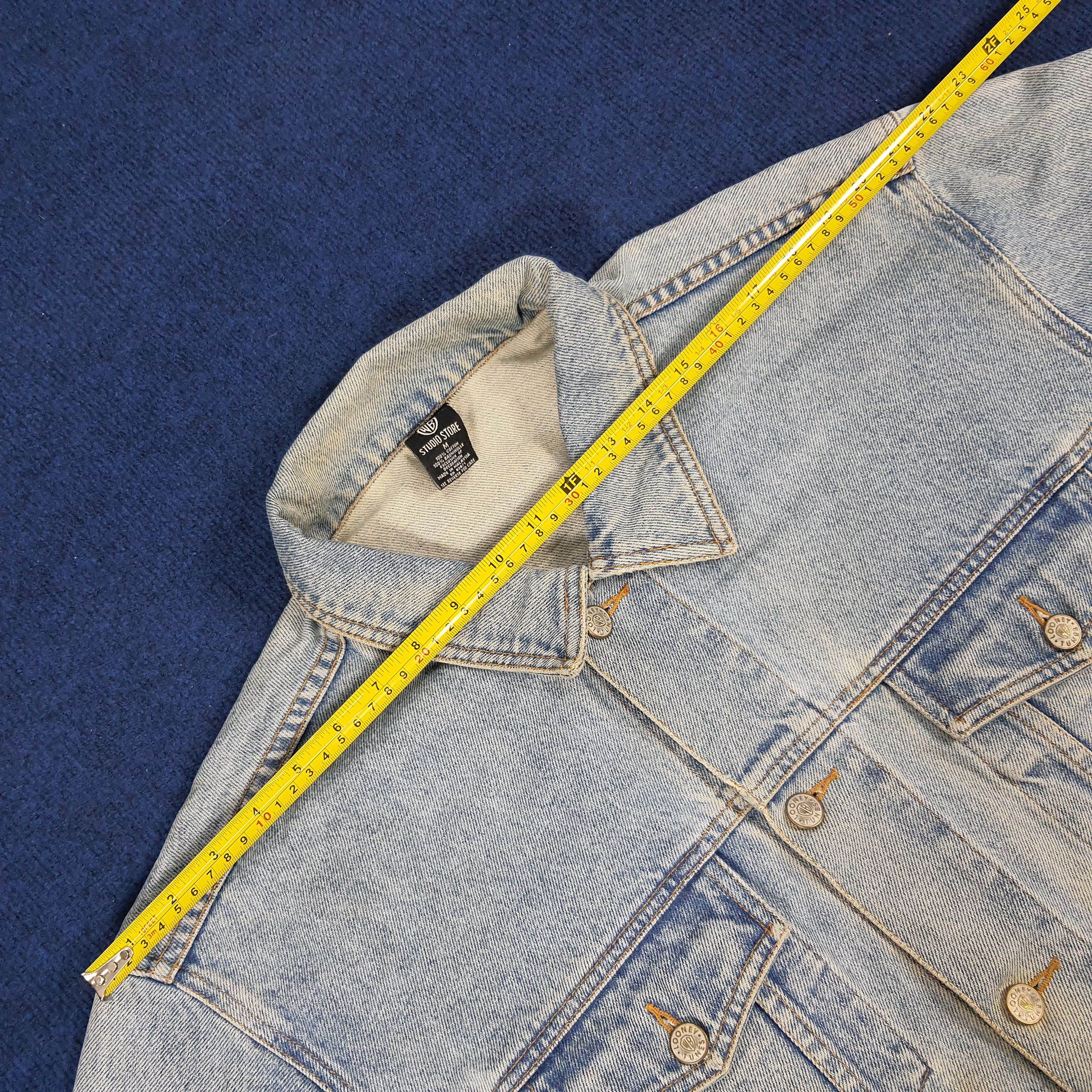 Cartoon Network × Vintage × Warner Bros Vintage Warner Bros. Studio Embroidery Jeans Jacket Size US L / EU 52-54 / 3 - 9 Thumbnail