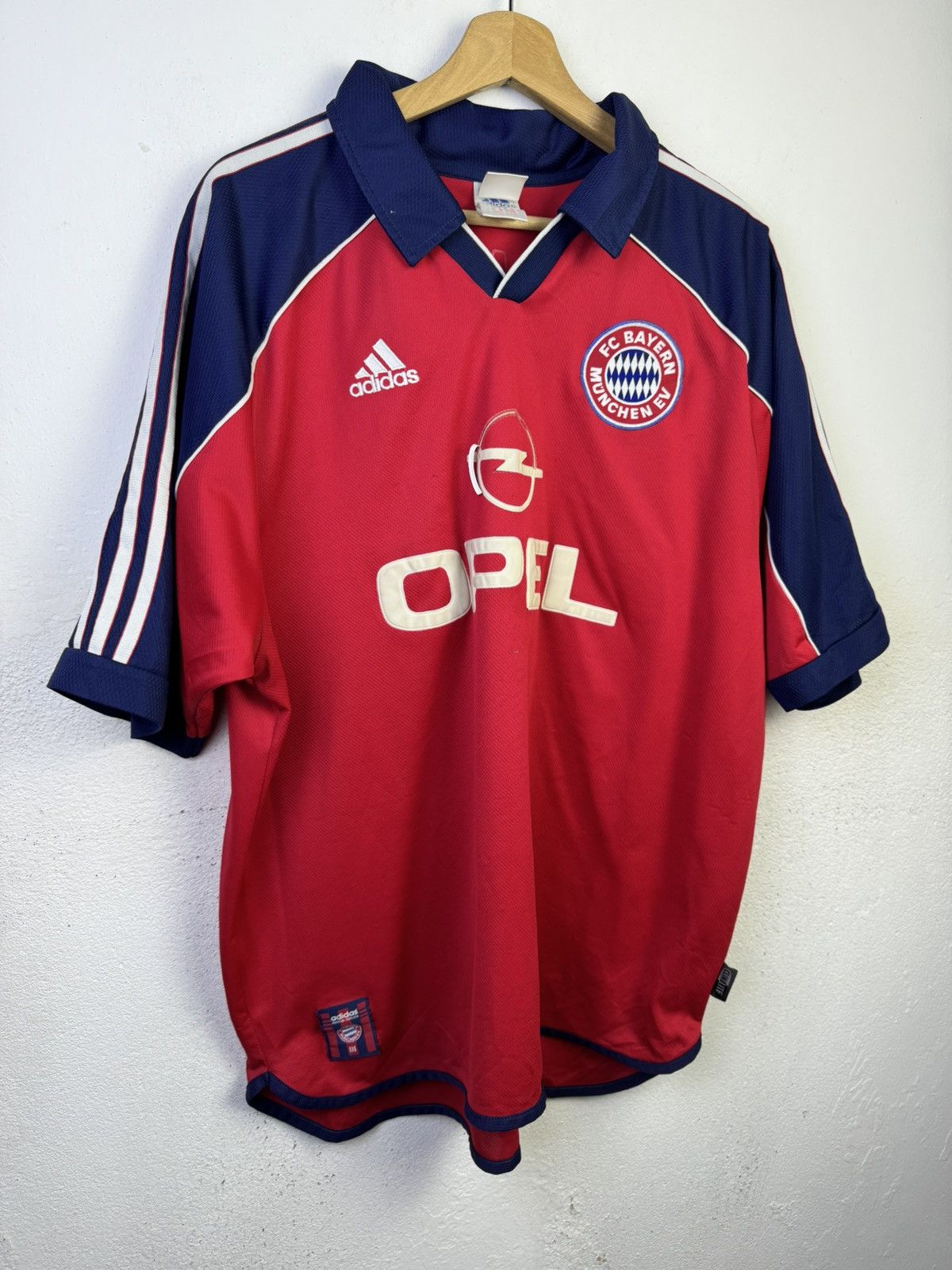 Adidas Vintage Bayern Munich Home football Jersey 1999 - 2001 Size US XL / EU 56 / 4 - 2 Thumbnail