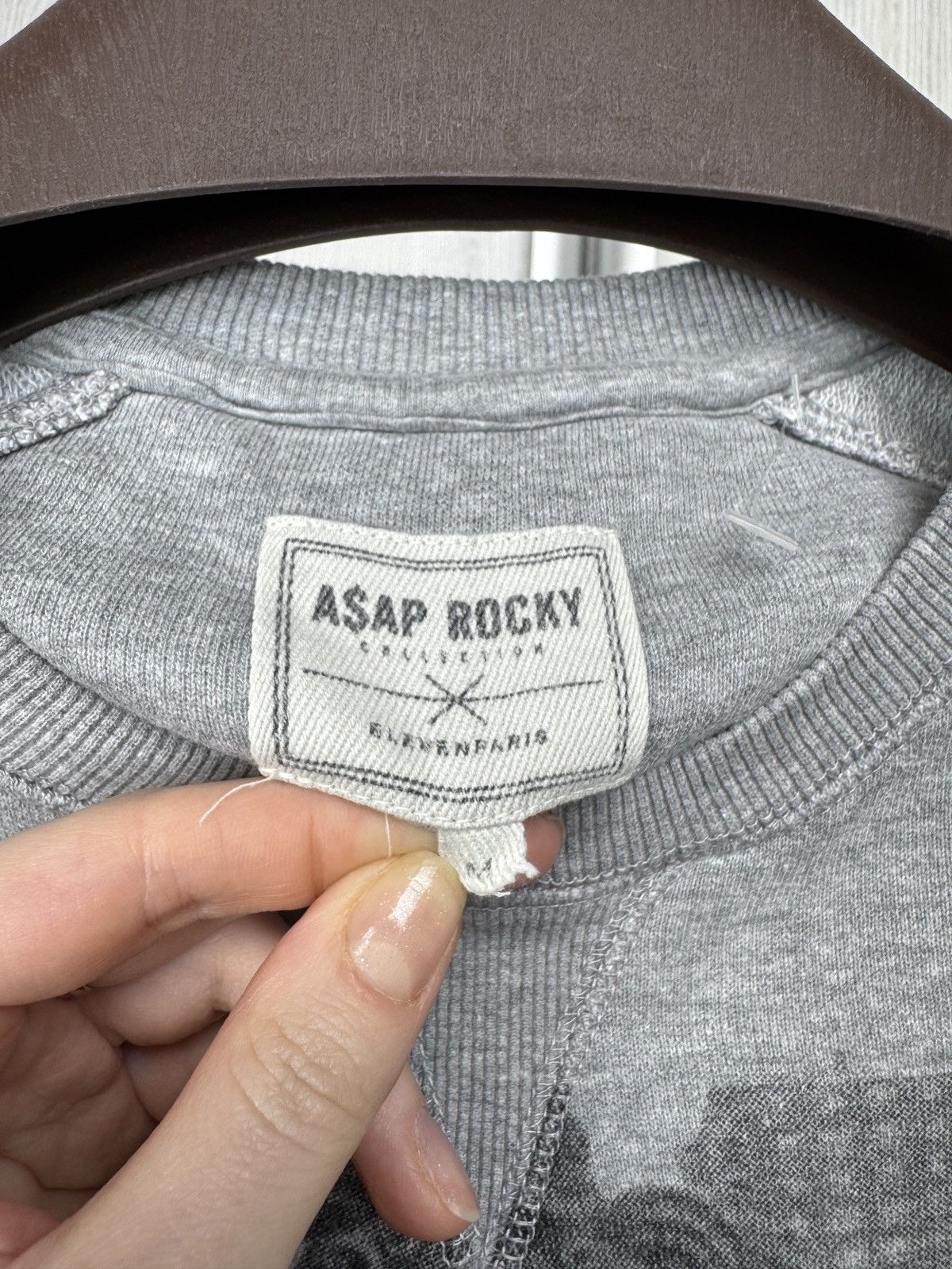 A$AP Rocky Eleven Paris x A$AP Rocky collection big logo sweatshirt Size US M / EU 48-50 / 2 - 11 Thumbnail