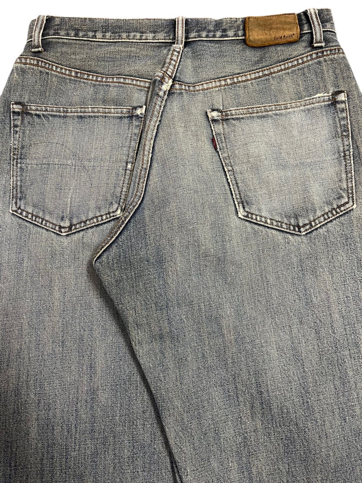 JNCO Vintage Japanese Brand Blue Washed Distressed Baggy Jeans Size US 31 - 6 Thumbnail