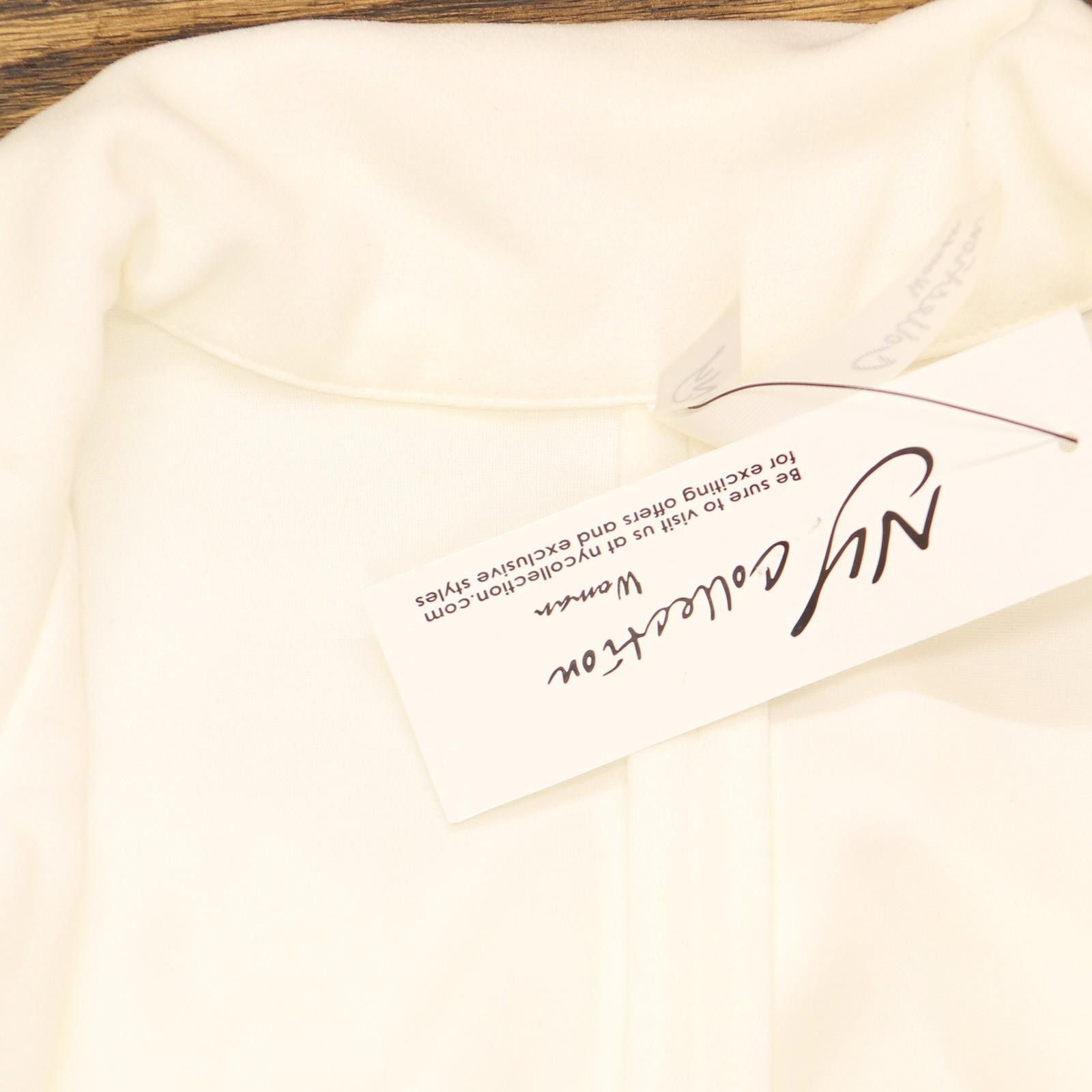 Other Ny Collection Plus Size Jacket With 3/4 Sleeves White 3x Size 3XL / US 20-22 - 3 Thumbnail