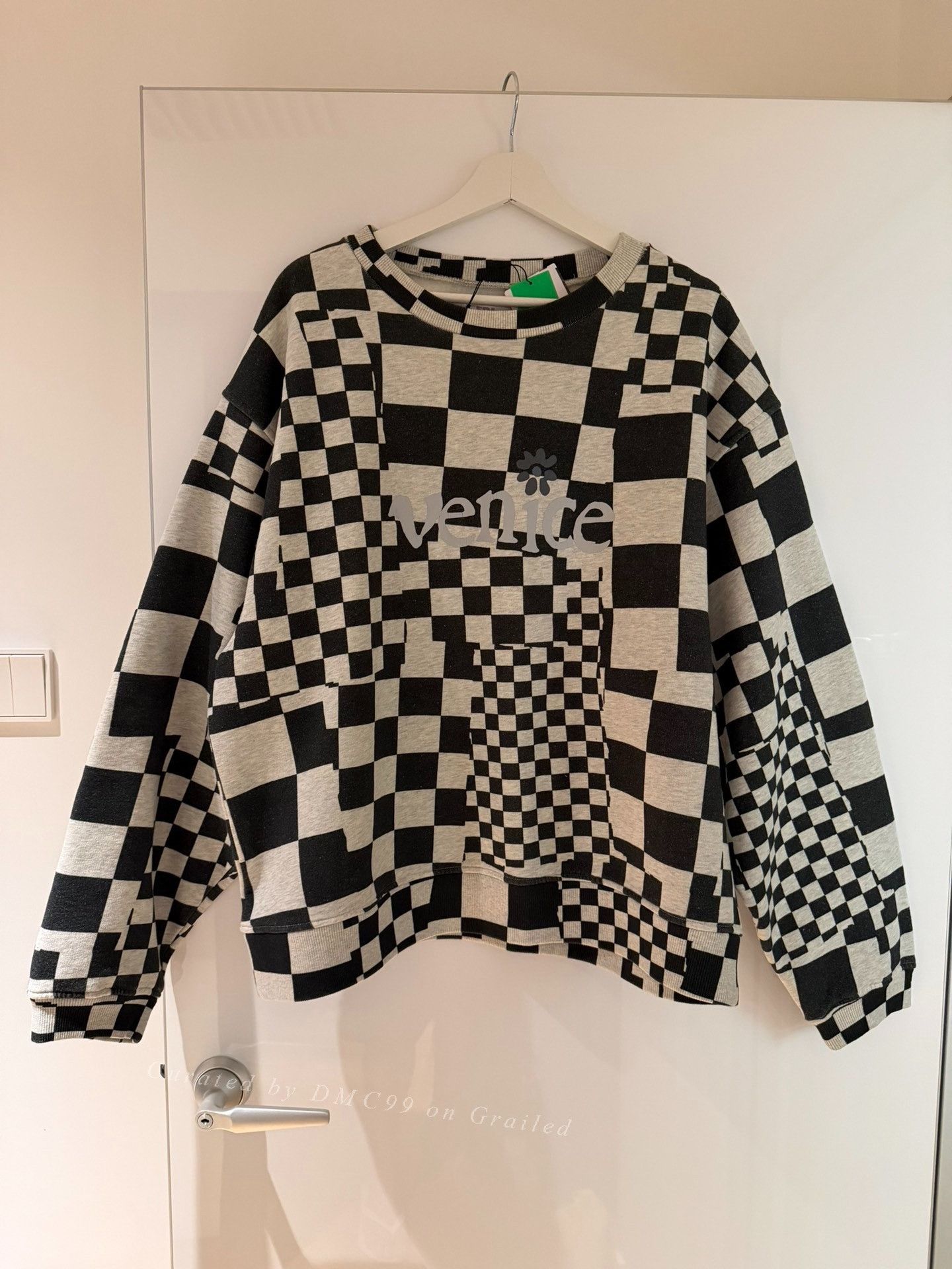 ERL ERL VENICE Checkerboard Sweatshirt Size US XL / EU 56 / 4 - 1 Thumbnail