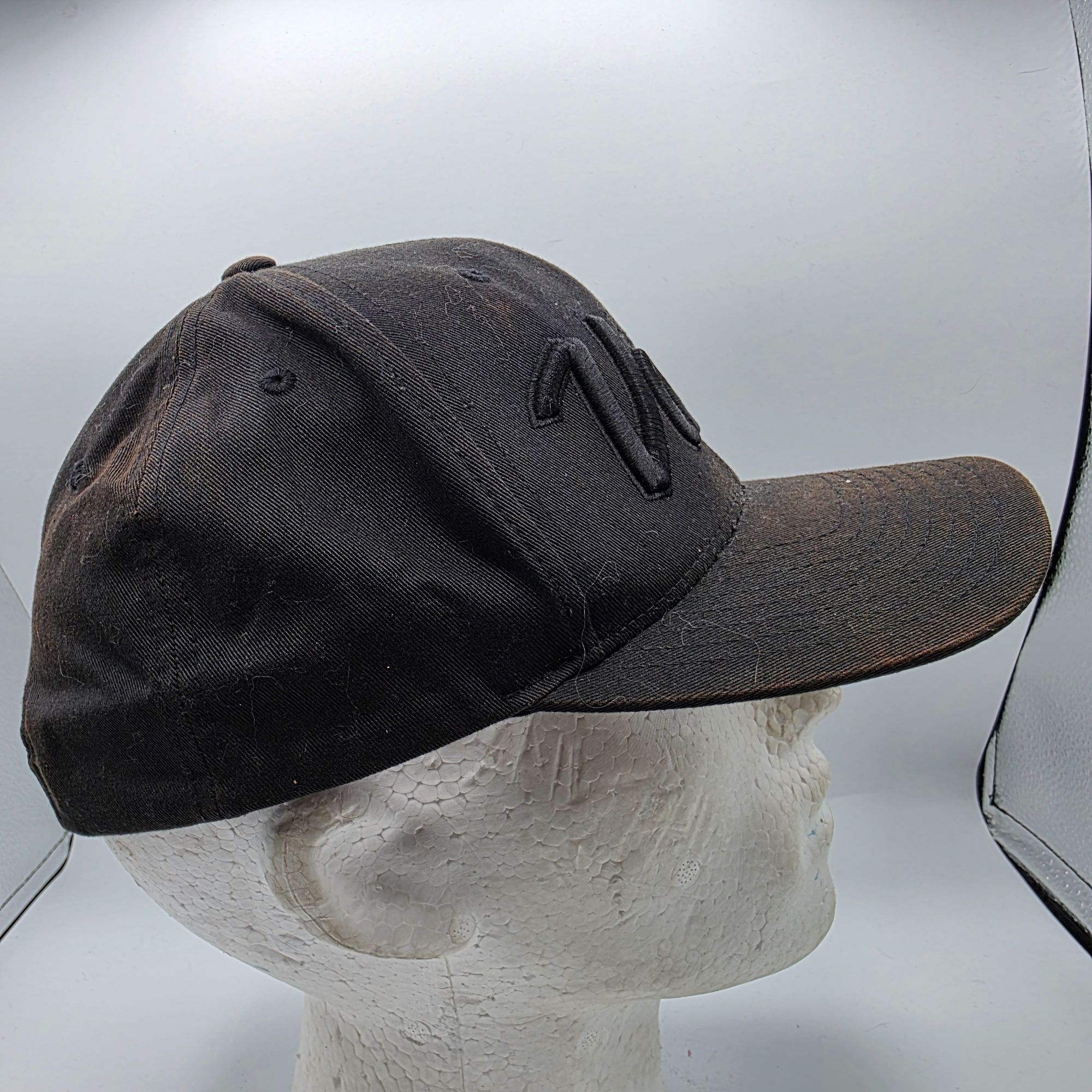 Vans Vans Off The Wall Mens Black Snapback Hat Adjustable Causal Size ONE SIZE - 4 Thumbnail