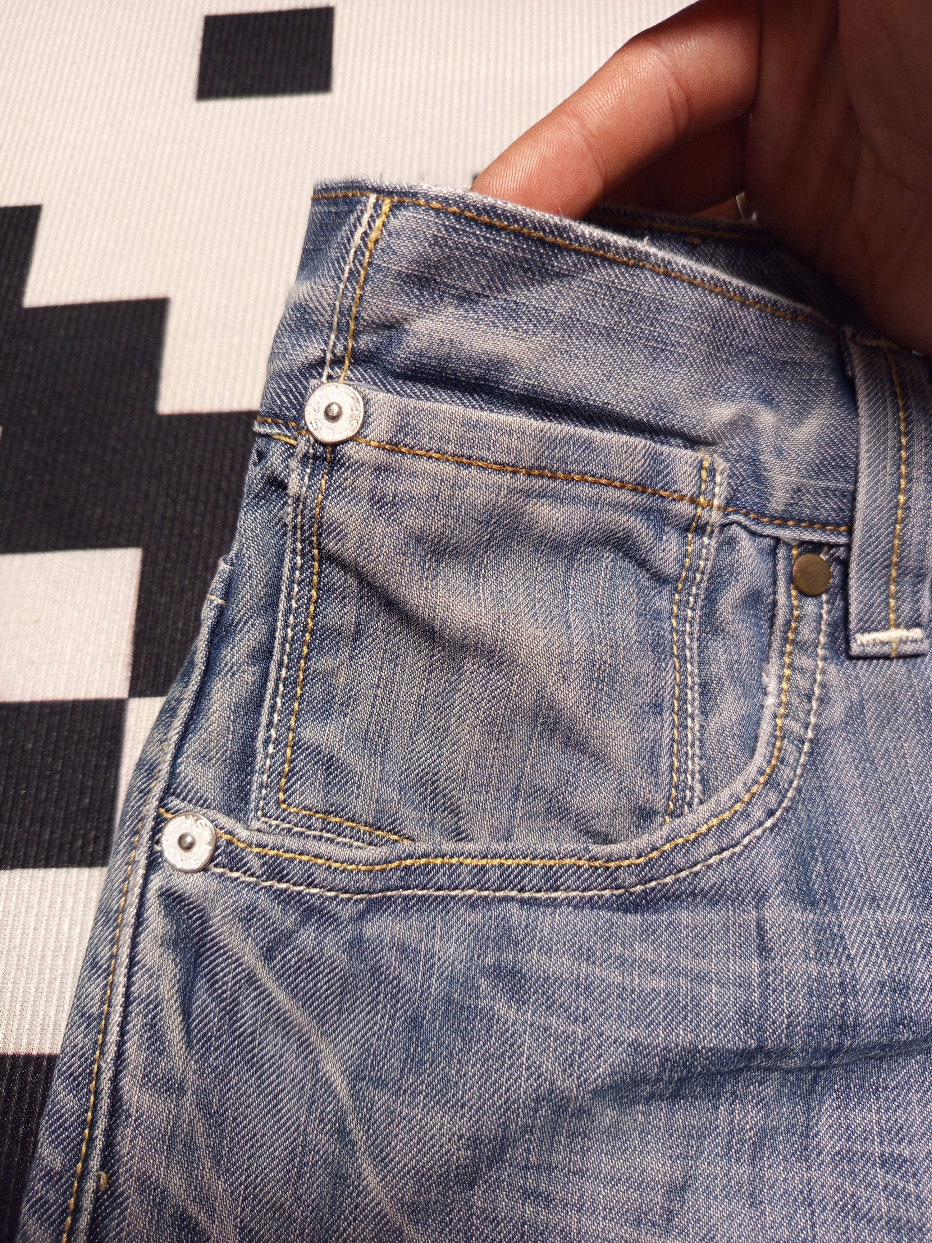 If Six Was Nine Levis 514 Vintage Mens Denim Pants Jeans Size US 33 - 9 Thumbnail