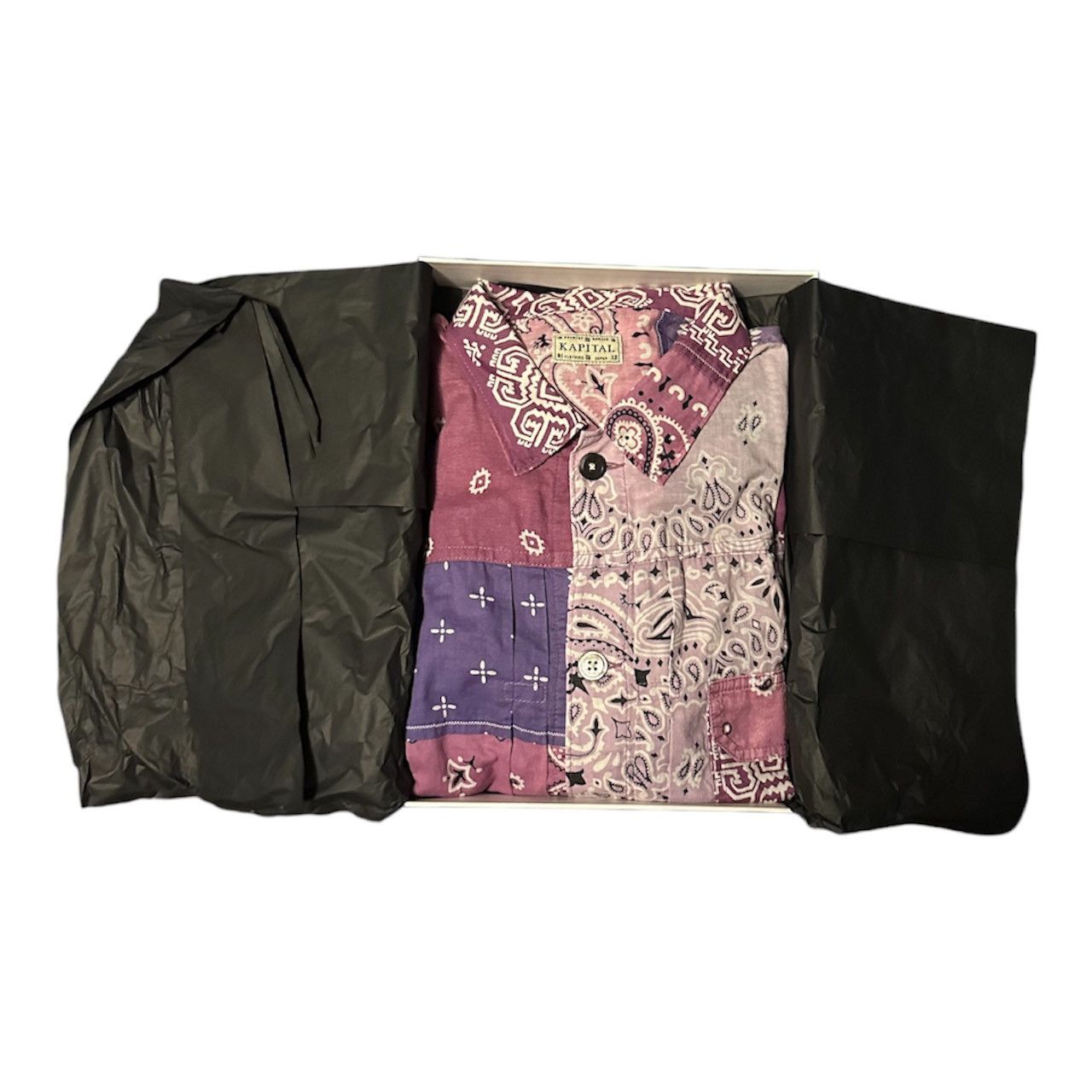 Kapital Kapital paisley bandana button up shirt purple Size US M / EU 48-50 / 2 - 2 Thumbnail