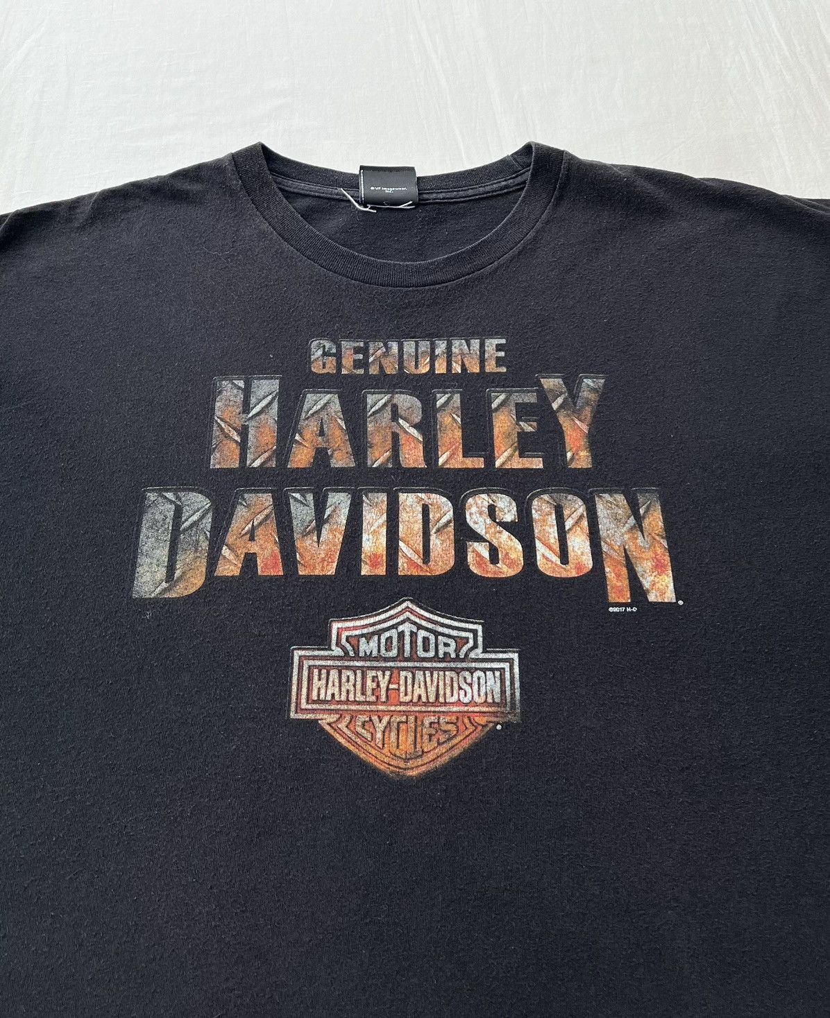 Harley Davidson Vintage 2017 Harley Davidson Snake Mother Road Black T-shirt Size US XXL / EU 58 / 5 - 6 Thumbnail