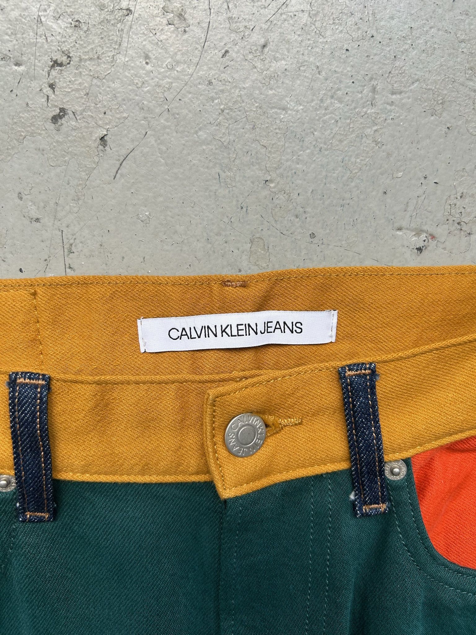 Calvin Klein Calvin Klein Jeans Color Block Denim Size US 30 / EU 46 - 8 Thumbnail