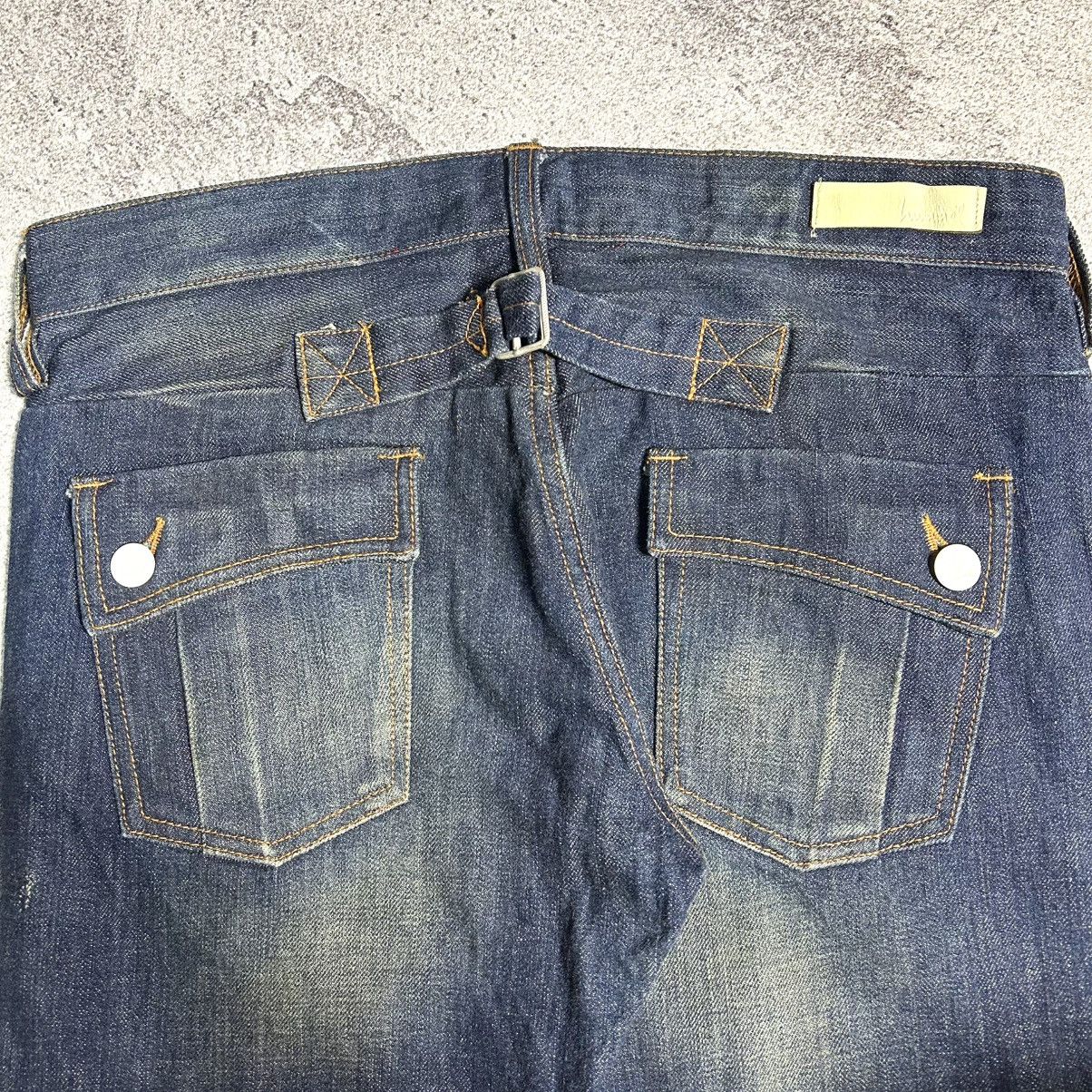 Japanese Brand Vintage Denim Flared Hummel Size US 29 - 10 Thumbnail