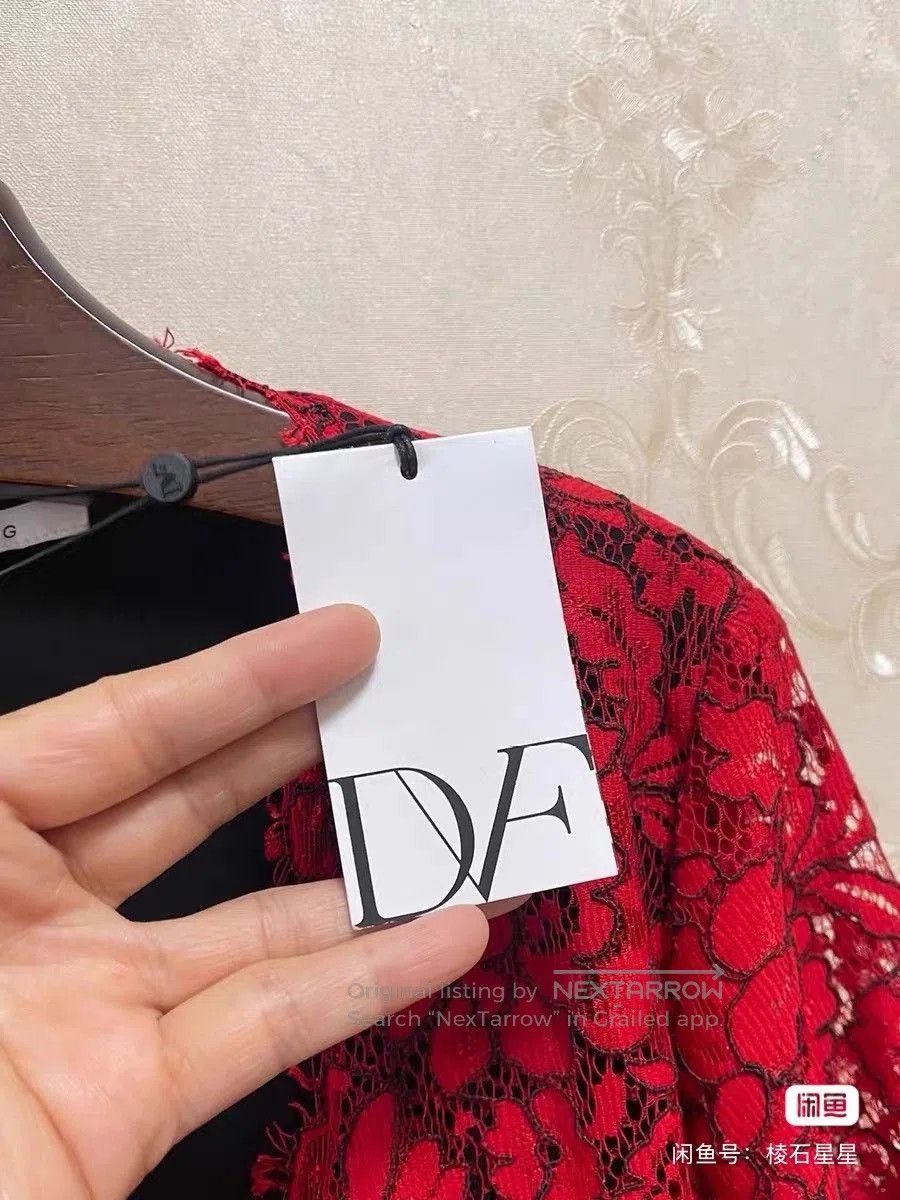 Diane von Furstenberg DVF New Runway Lace Coat. Size M / US 6-8 / IT 42-44 - 7 Thumbnail