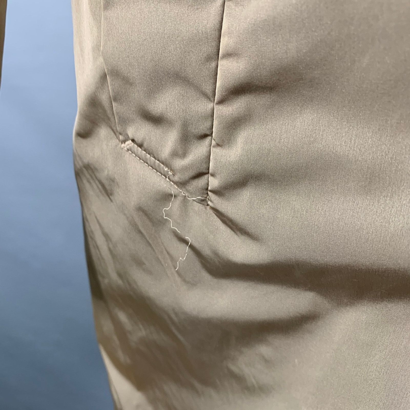 United Arrows UNITED ARROWS Size M Khaki Nylon Single Breasted Trenchcoat Size US M / EU 48-50 / 2 - 4 Thumbnail