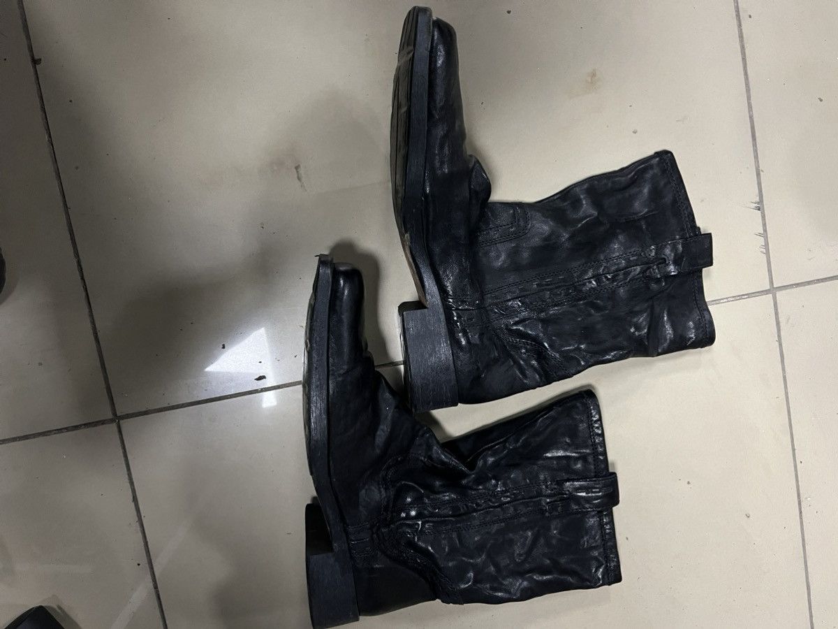 Vintage leather cowboy boots Size US 10.5 / EU 43-44 - 1 Thumbnail
