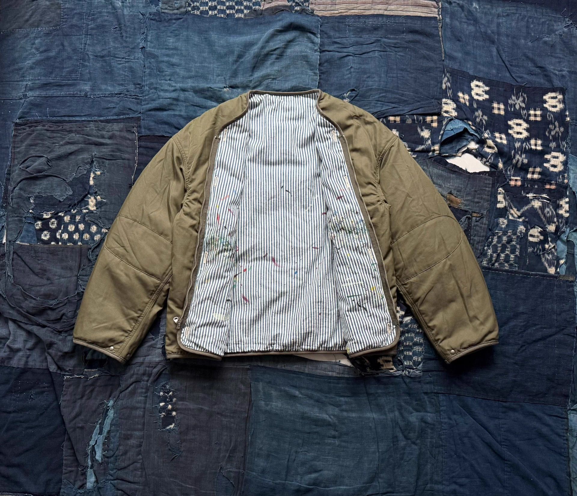 Visvim VISVIM 26SS IRIS Down JKT DMGD New Year Splatter 2码 Size US M / EU 48-50 / 2 - 5 Thumbnail