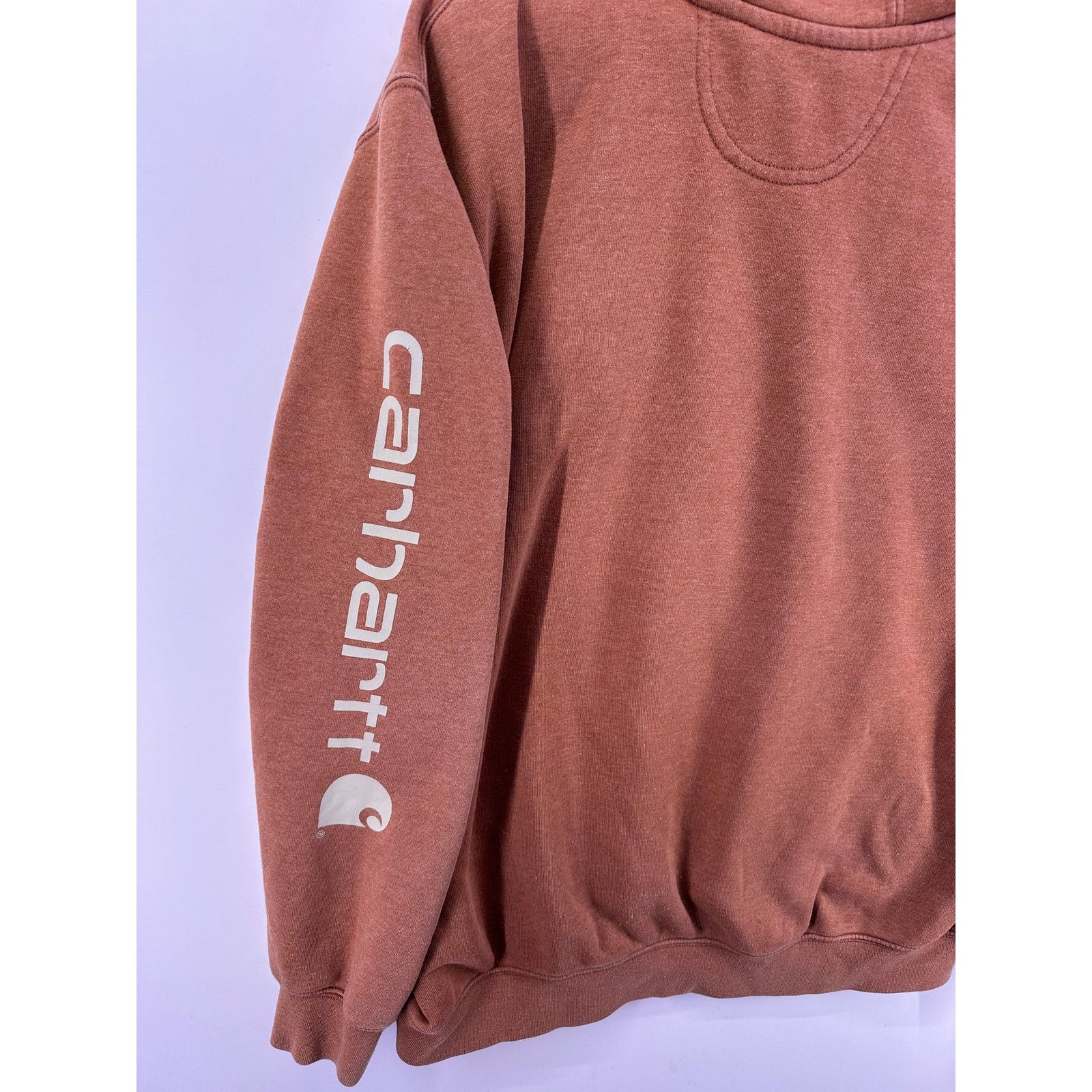 Carhartt Burnt Orange Carhartt Hoodie XL Loose Fit Size US XL / EU 56 / 4 - 9 Thumbnail