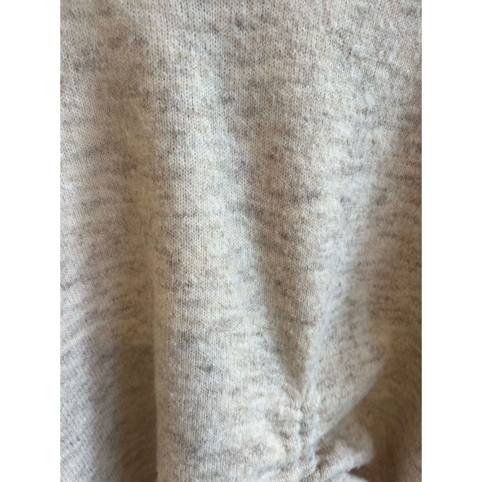 French Connection French Connection Kezia Oatmeal Melange Sweater (Sz S) Size S / US 4 / IT 40 - 2 Thumbnail