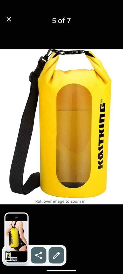 Designer Dry Bag 30L capacity! Waterproof, watersports, camping Size ONE SIZE - 2 Thumbnail