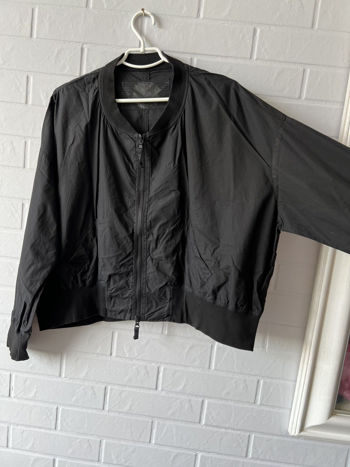 Rundholz Rundholz Lightweight Bomber Jacket Cotton Blend Black Size L Size L / US 10 / IT 46 - 5 Thumbnail