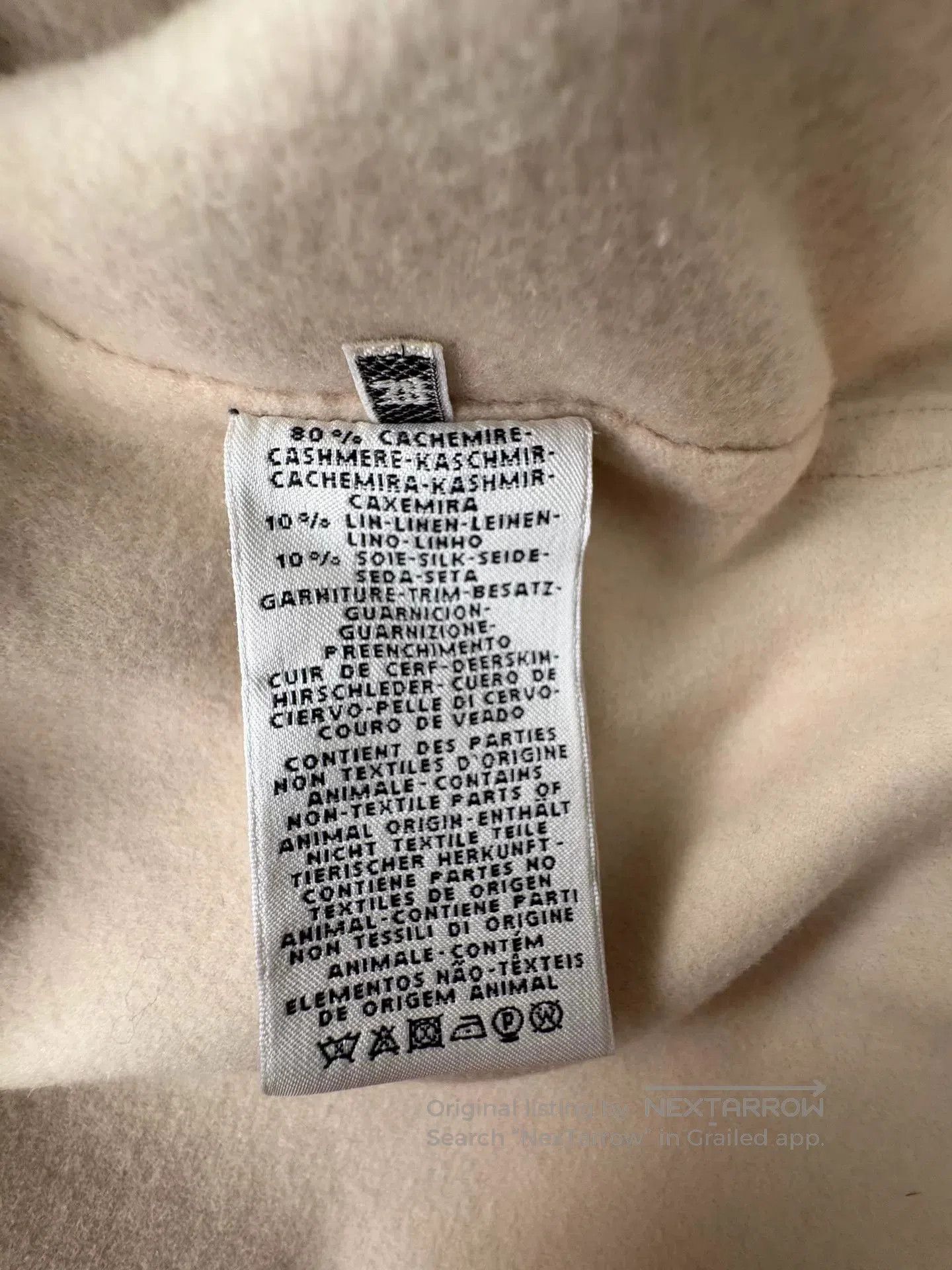 Hermes Hermès Double-Sided Cashmere Silk Coat. Size US S / EU 44-46 / 1 - 7 Thumbnail