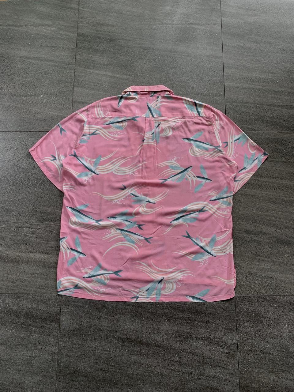 Yohji Yamamoto FREE TAX! Fish Hawaiian Relaxed Shirt Size US M / EU 48-50 / 2 - 4 Thumbnail