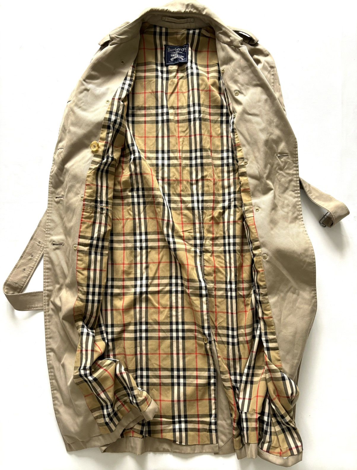 Burberry Vintage Burberry Trench Coat Size US M / EU 48-50 / 2 - 2 Thumbnail