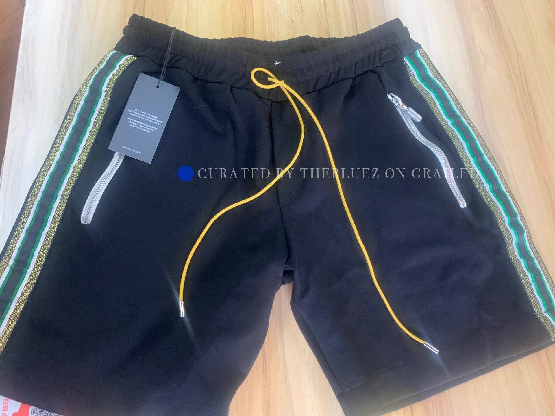 Rhude Stylish Blue Summer Shorts Size US 36 / EU 52 - 1 Thumbnail